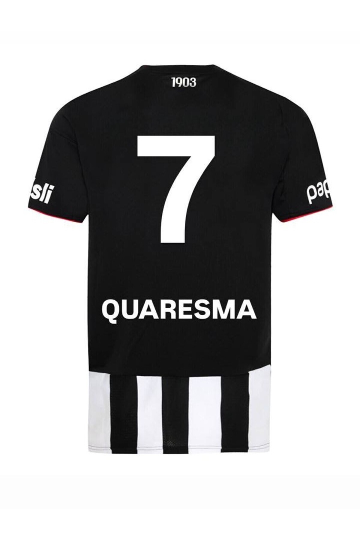 Alaturka Mix .B.e.ş.i.k.t.a.ş./ 2026 /#QUARESMA#/ 7 İç Saha Çubuklu Yetişkin Taraftar Forması