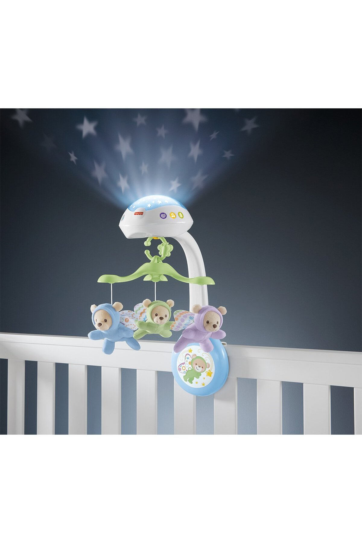 FABBA TOYS CDN41 Kelebekli Rüyalar Bebek Dönence Müzikli ve Döner Oyuncak Yatak Üstü fotoğrafı 3 (önizleme)