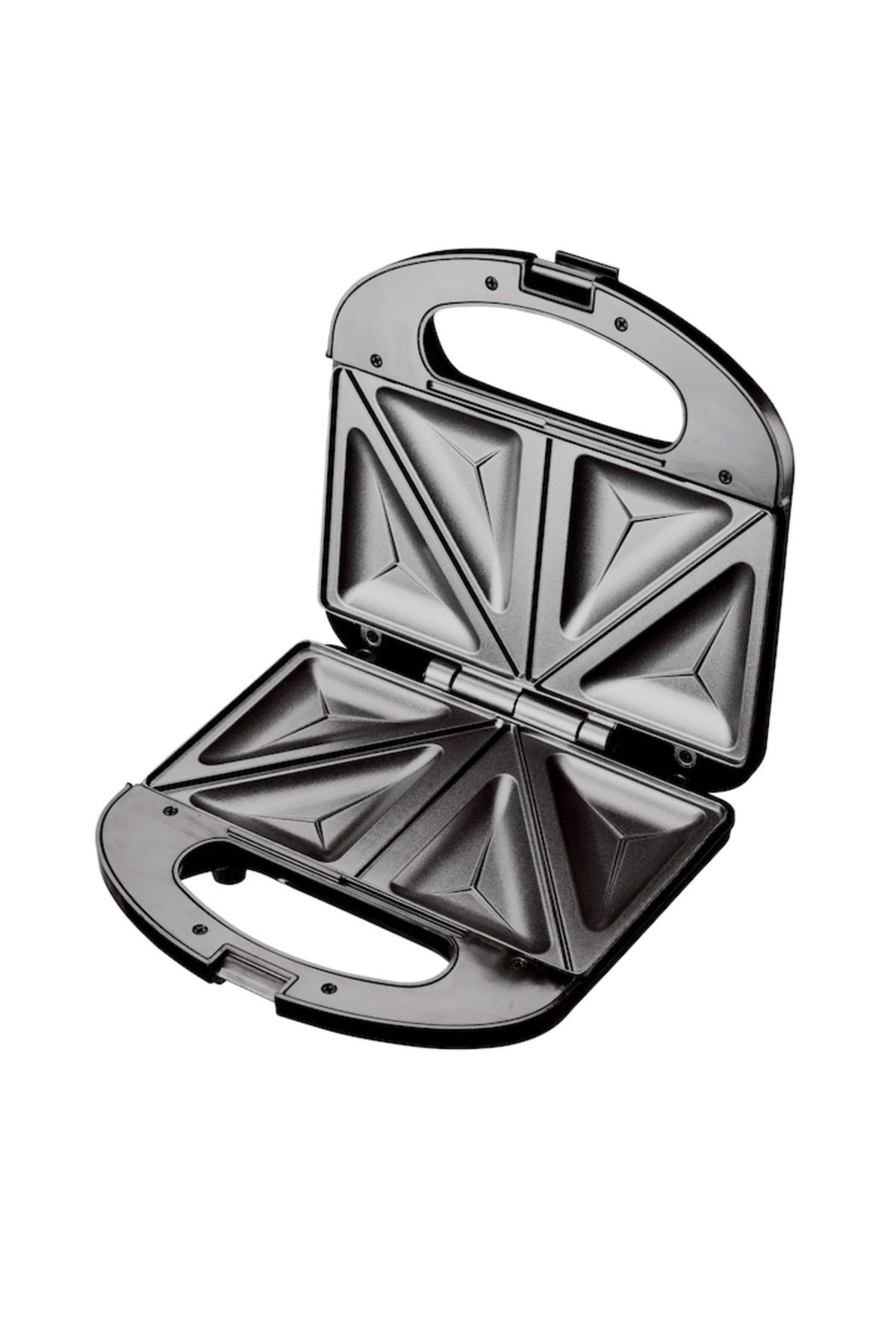 Floria-Sandwich-maker ZLN-4304, Black, 750 W, Nonstick Plates Triangle Design 2
