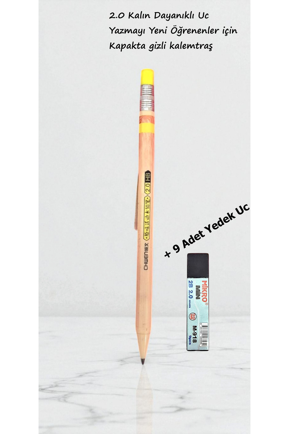 Taros-My First Pen 2.0 Thick Nib Pen + 9Pcs Nib for Beginner Writing 1