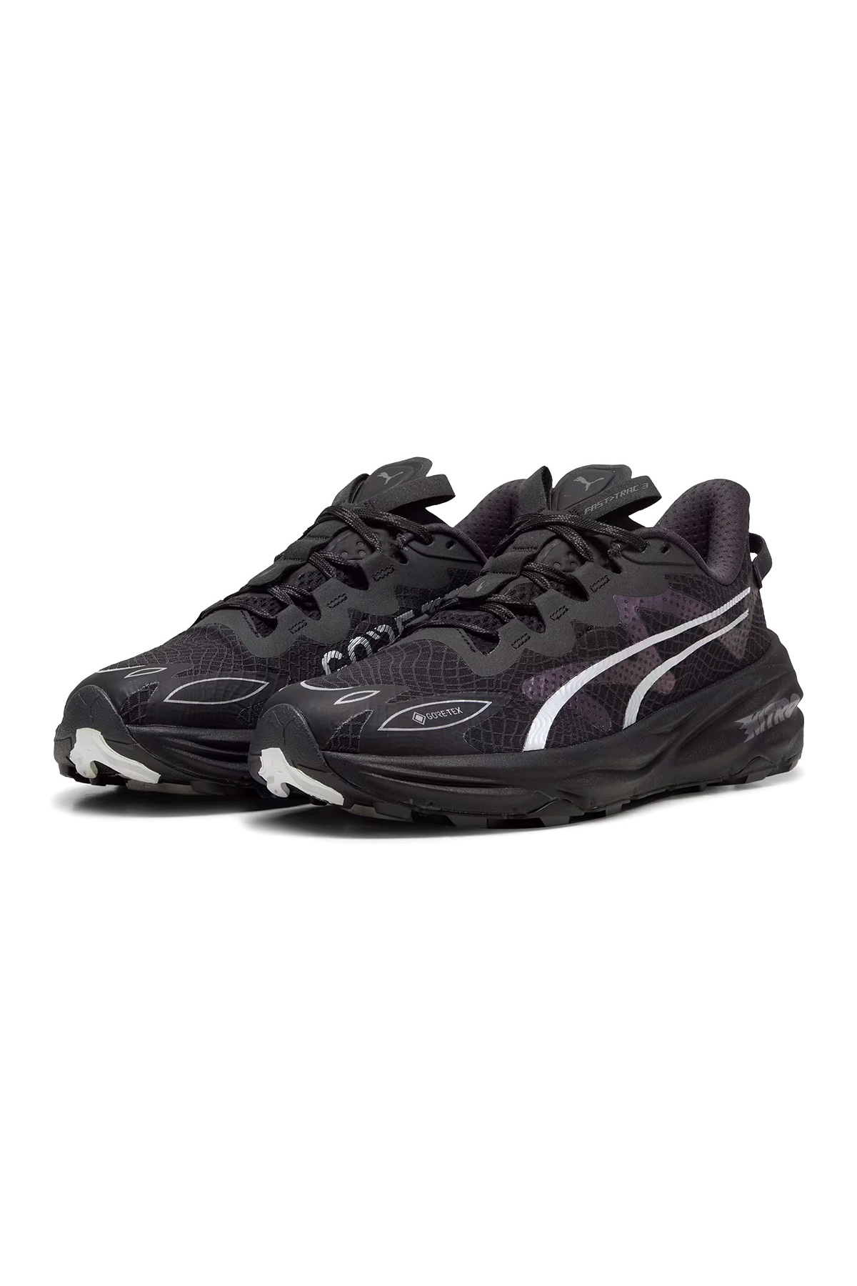 Fast-Trac Nitro 3 Gore-Tex Erkek Siyah Koşu Ayakkabısı 37979401 — رنگارنگ — تصویر 3 از 7