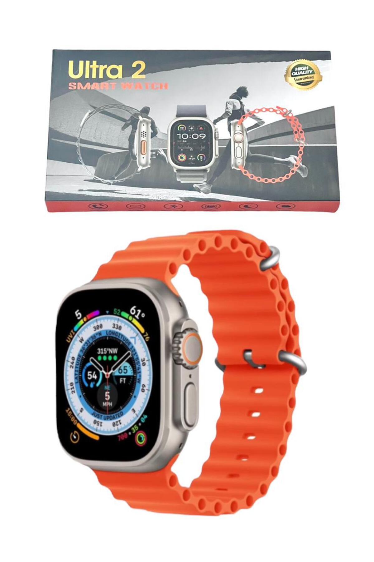 Generic-Ultra 2 Space Titanium case smart watch with activity tracking 1