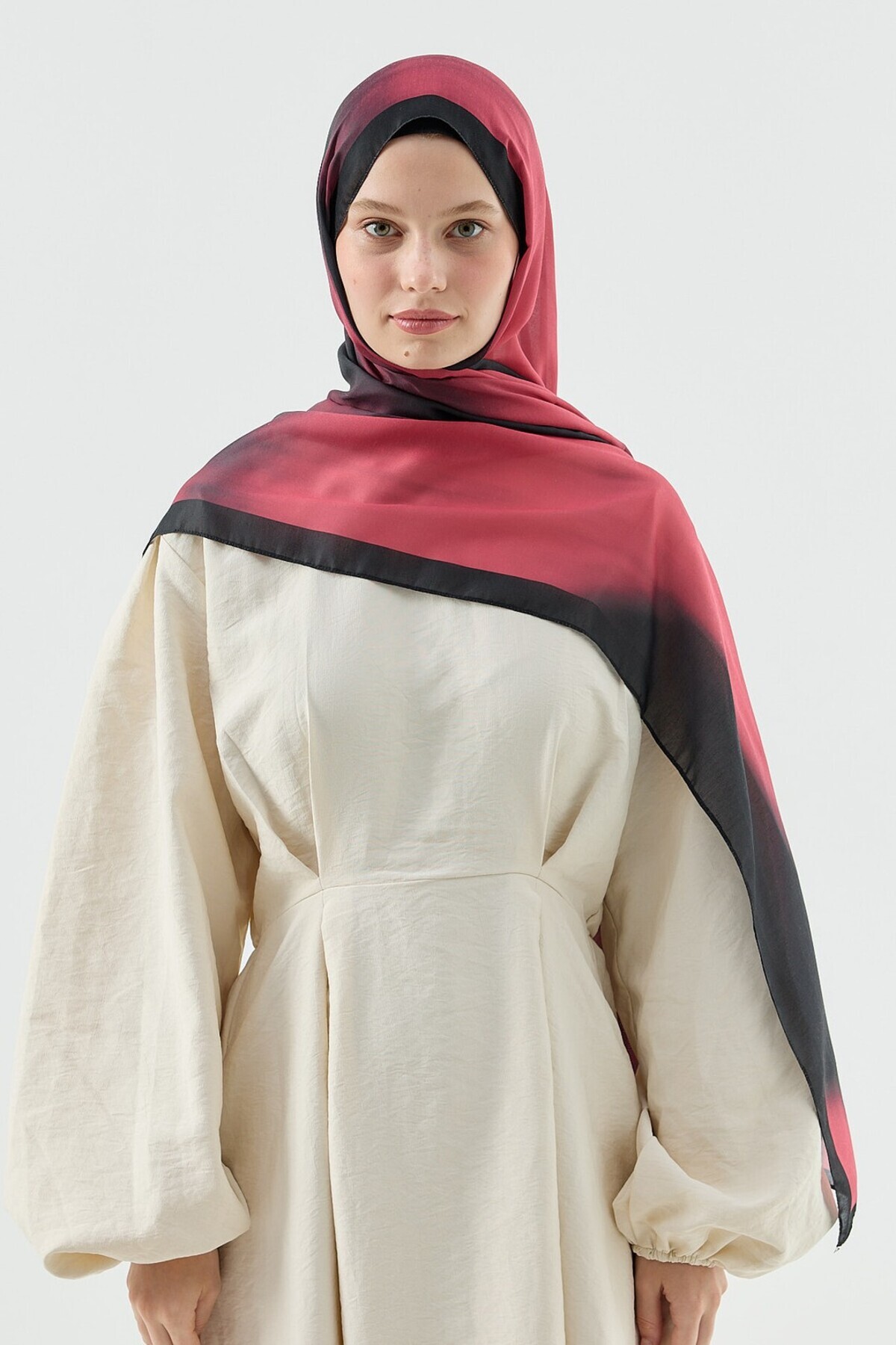 Modakaşmir-Mist Pattern Cotton Shawl 1