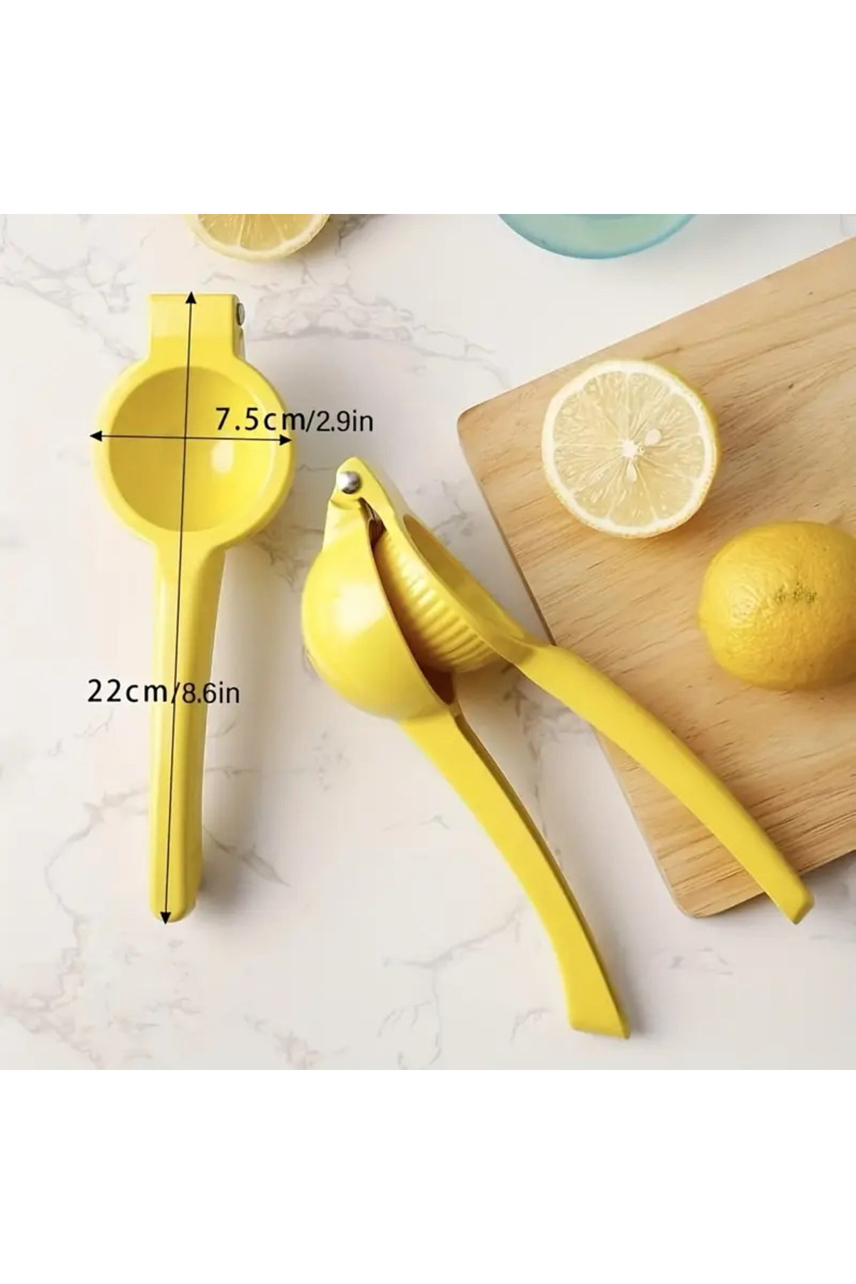 Mode Cool-Practical Hard Plastic Citrus and Lemon Squeezer – Durable Handheld Juicing Device 5