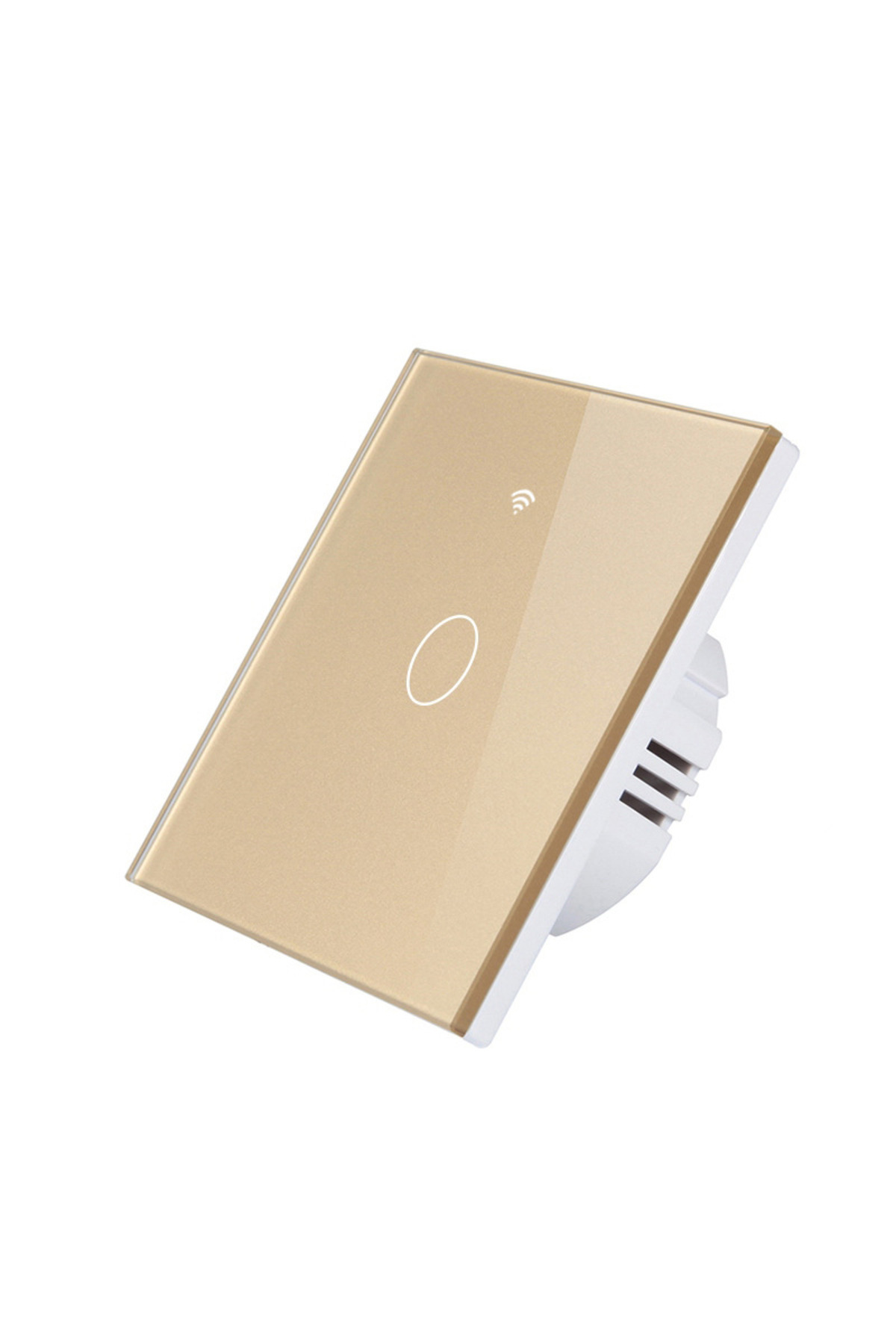 VisionHub-Smart touch switch, Wireless,Wi-fi, 1 Channel, Tempered Glass, Compatible with iOS/Android, Tuya 2