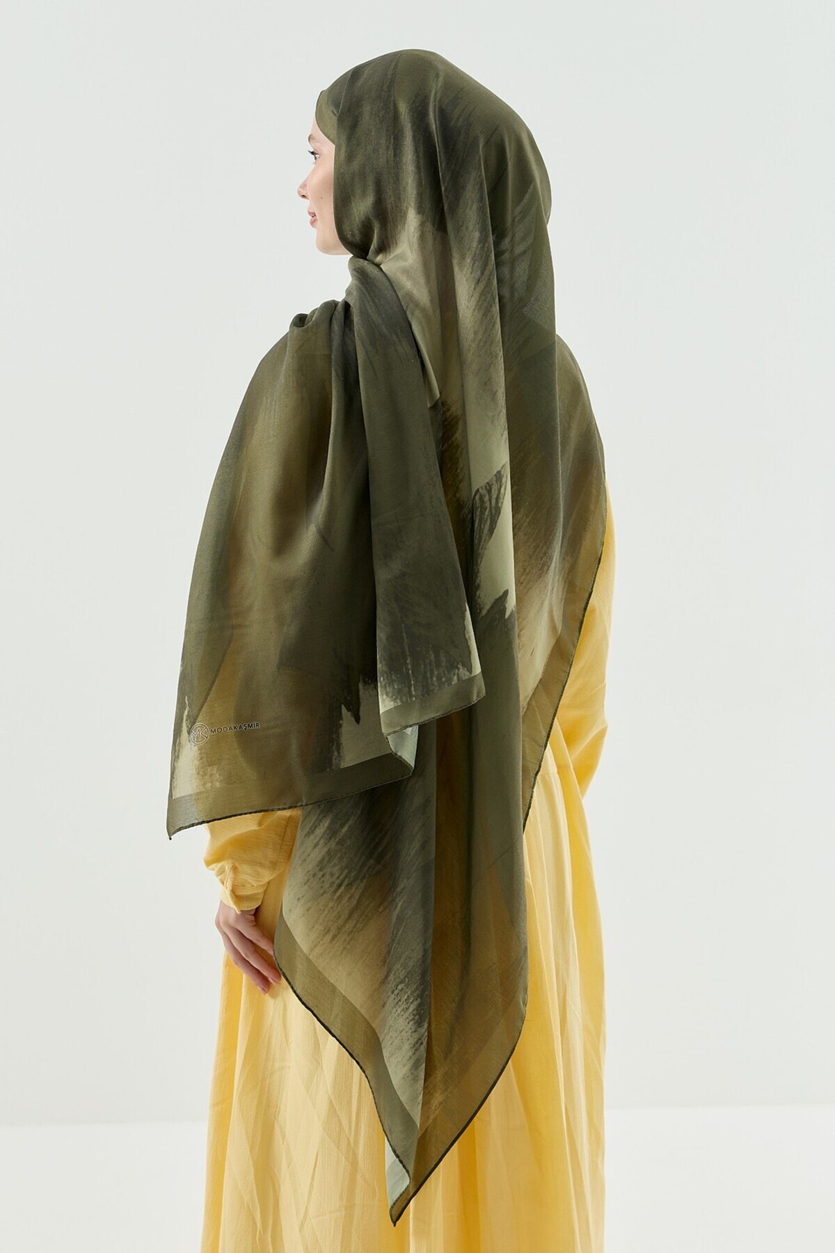 Modakaşmir-Melt Pattern Cotton Shawl 4