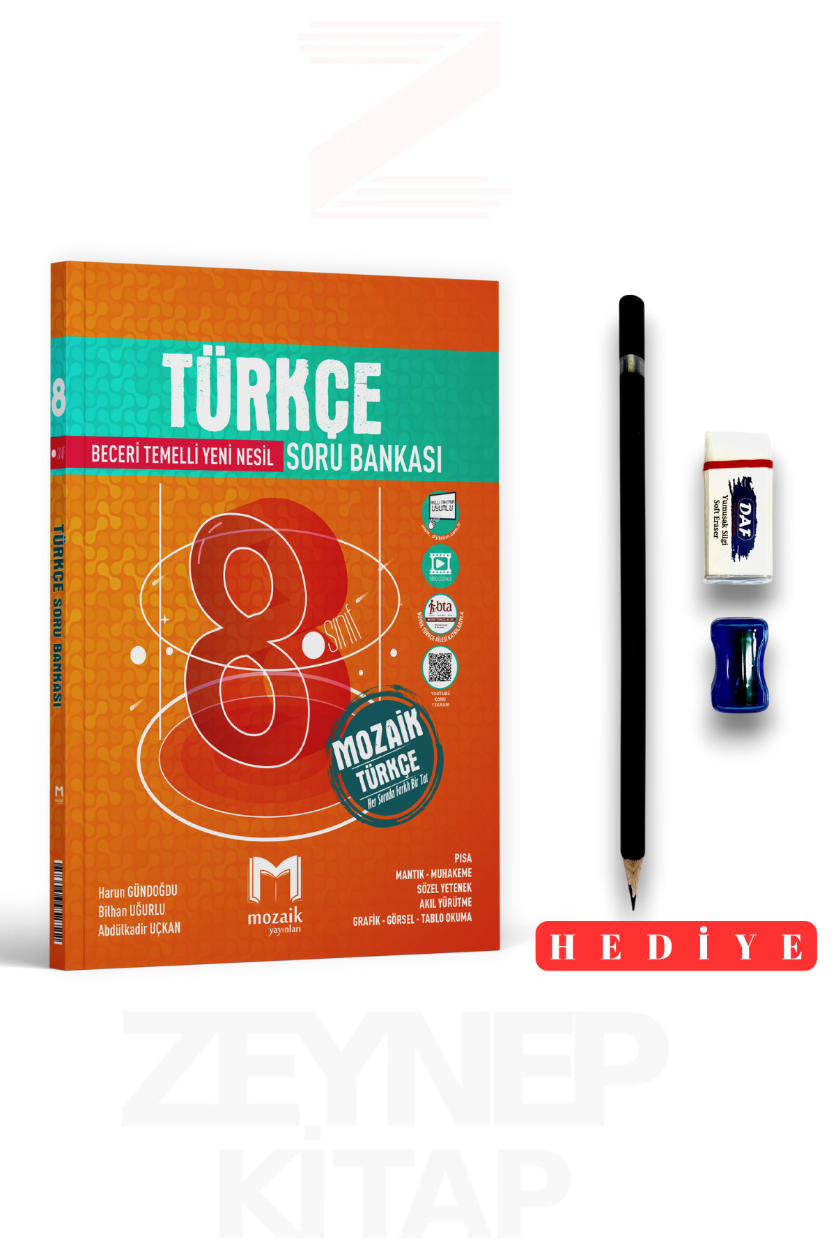 Mozaik Yayınları 8.Sınıf Beceri Temelli Yeni Nesil Türkçe Soru