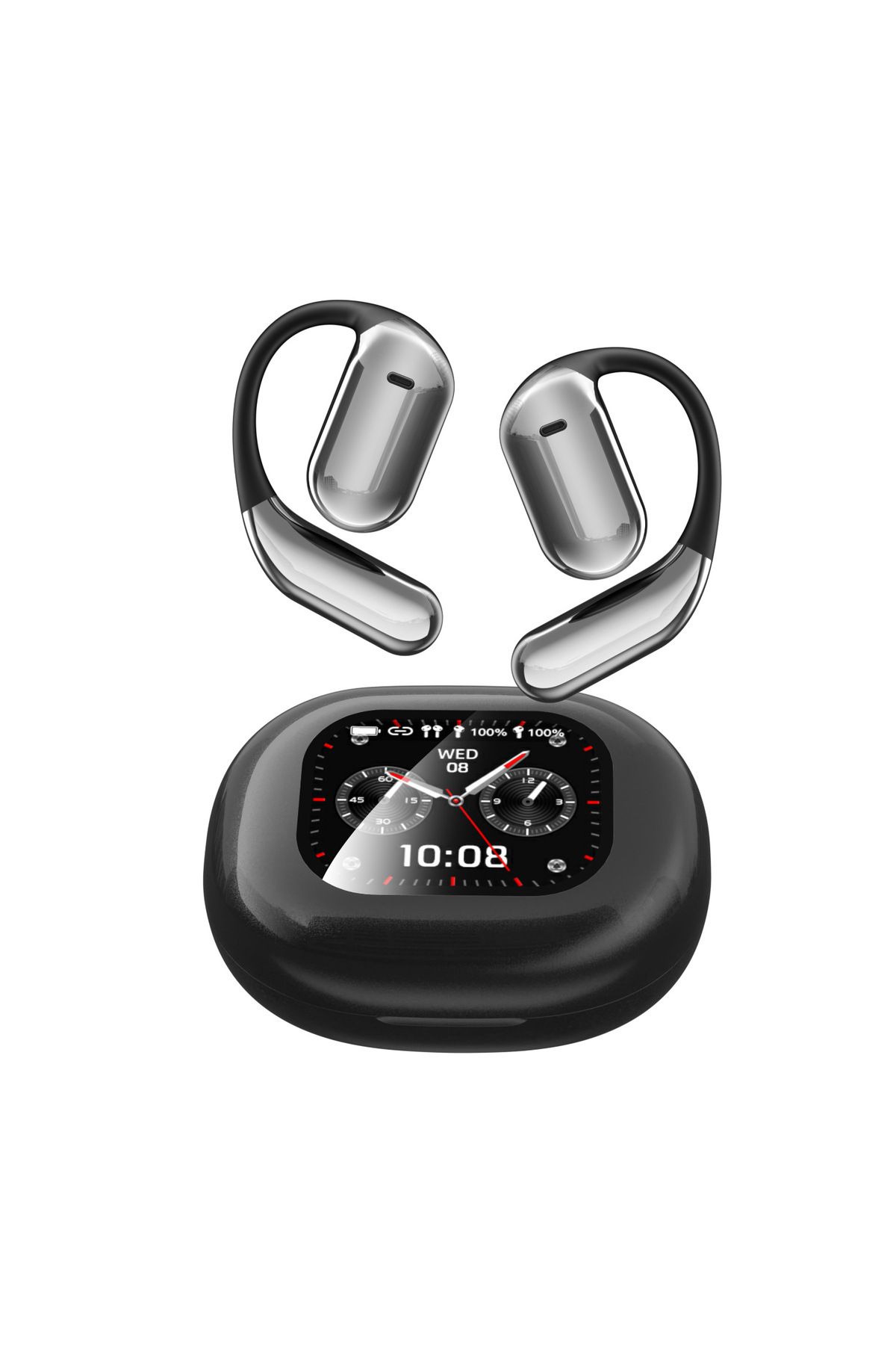AdriMar-Smart Headphones with Touch Screen, with Real-Time Translator Over 100 Languages, Multiple Functions 2