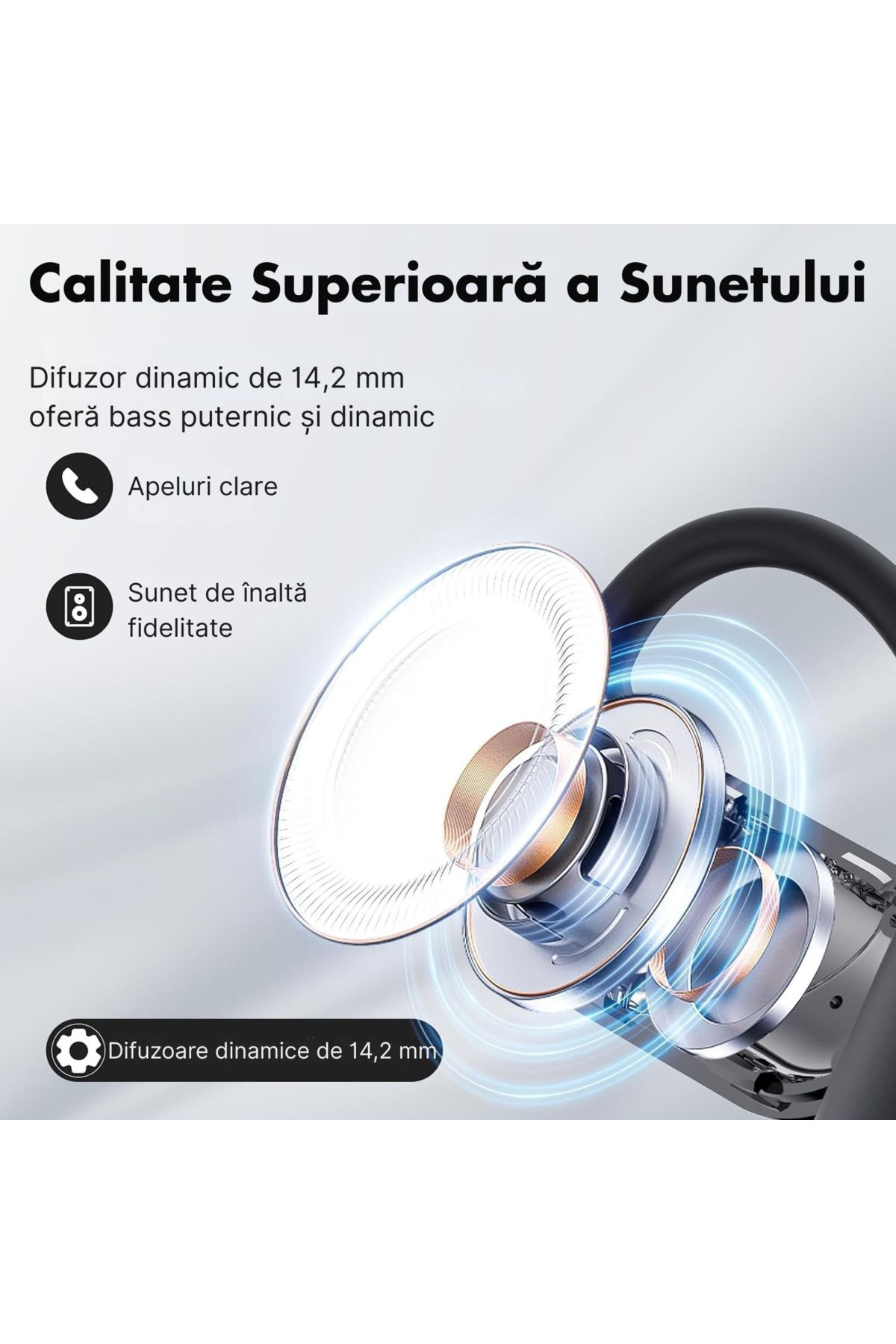 AdriMar-Smart Headphones with Touch Screen, with Real-Time Translator Over 100 Languages, Multiple Functions 3