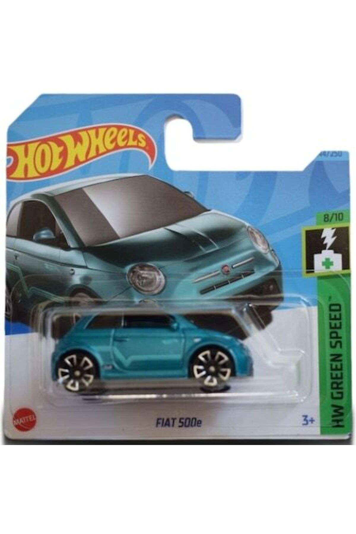Masinuta Metalica Hot Wheels Fiat 500e, 1:64