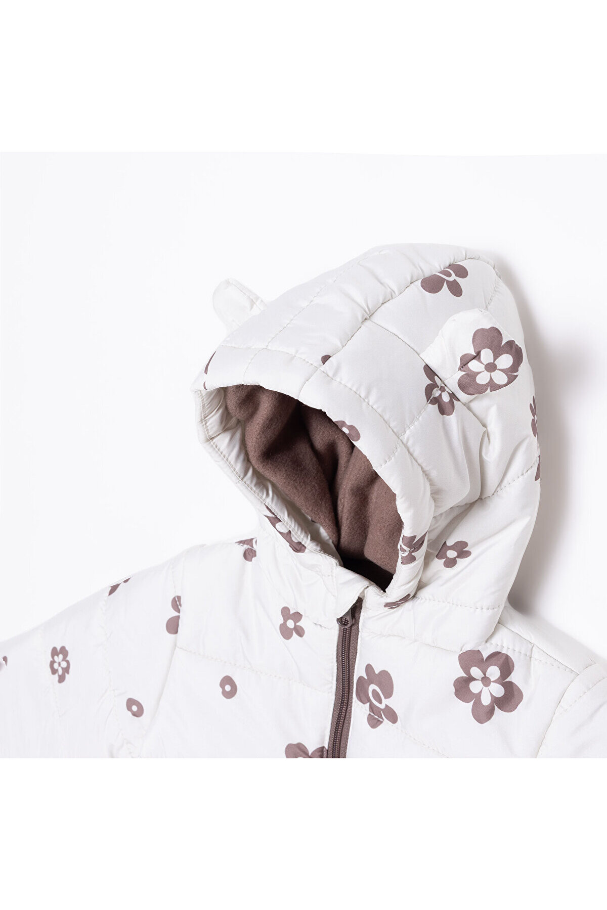 ebebek Hello Baby HelloBaby Kız Bebek Mont Fermuarlı Uzun Kol fotoğrafı 3 (önizleme)