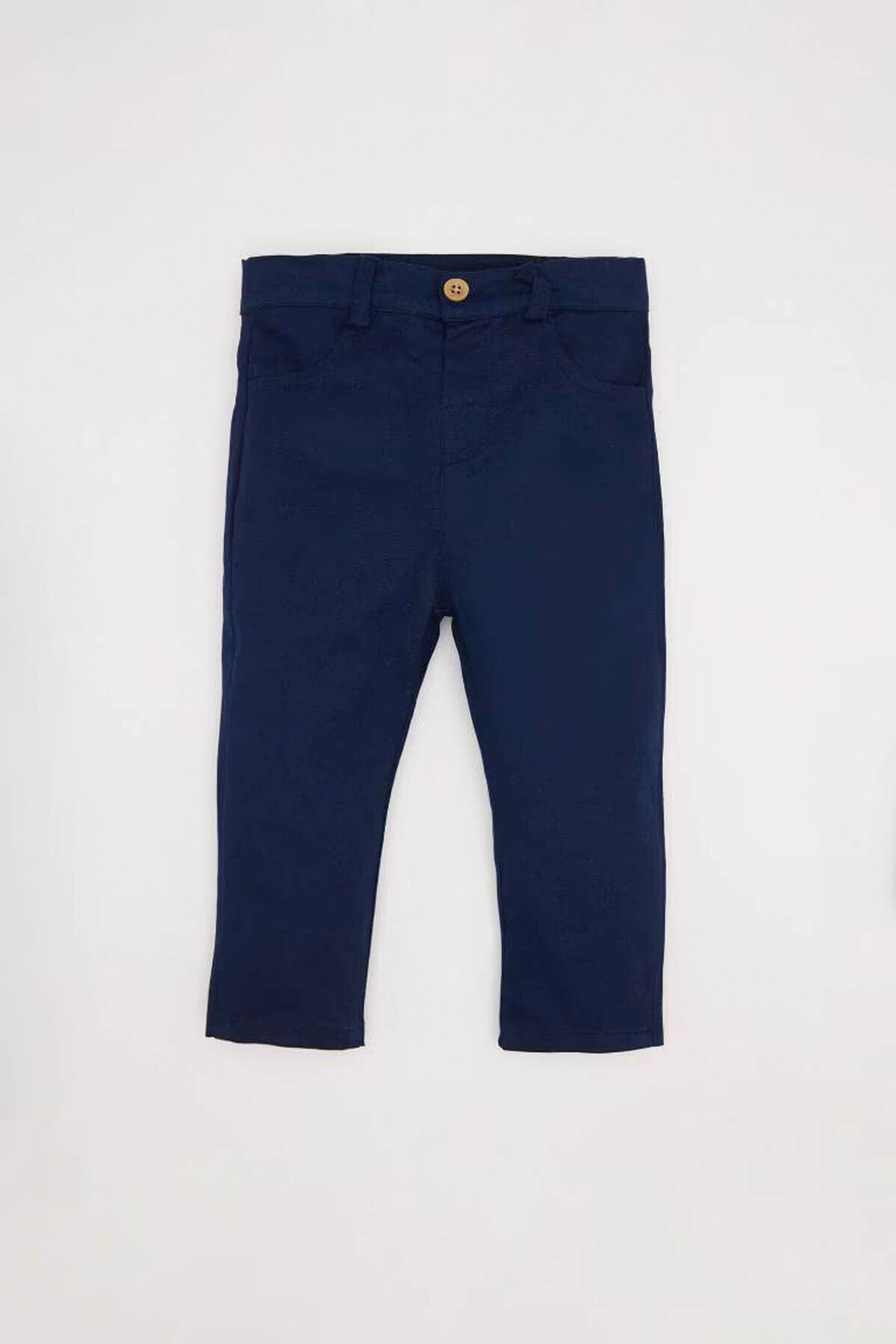 Defacto Yılbaşı Temalı Gömlek Üst Pantolon Alt 2'li Ekru Erkek Bebek Alt-Üst Takım D5425A5/ER118 fotoğrafı 2 (önizleme)