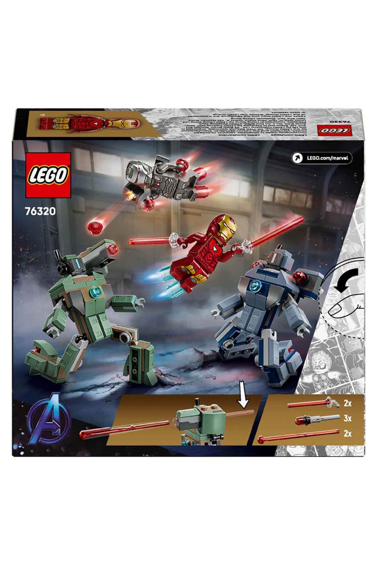 ǀ مرد آهنی و جنگماشین مارول در برابر پهپادهای بدونسرنشین هامر ۷۶۳۲۰ - ۷ سال V