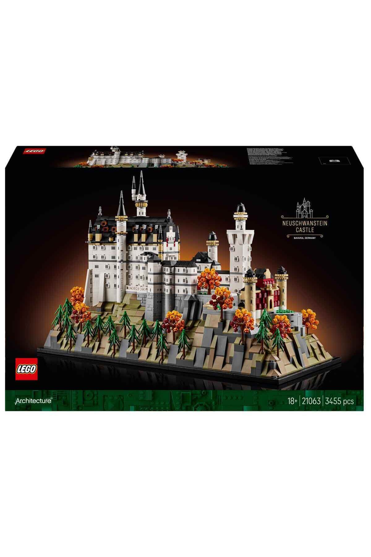 LEGO-Architecture Neuschwanstein Castle 21063 - Collectible Model Building Kit for Adults 3