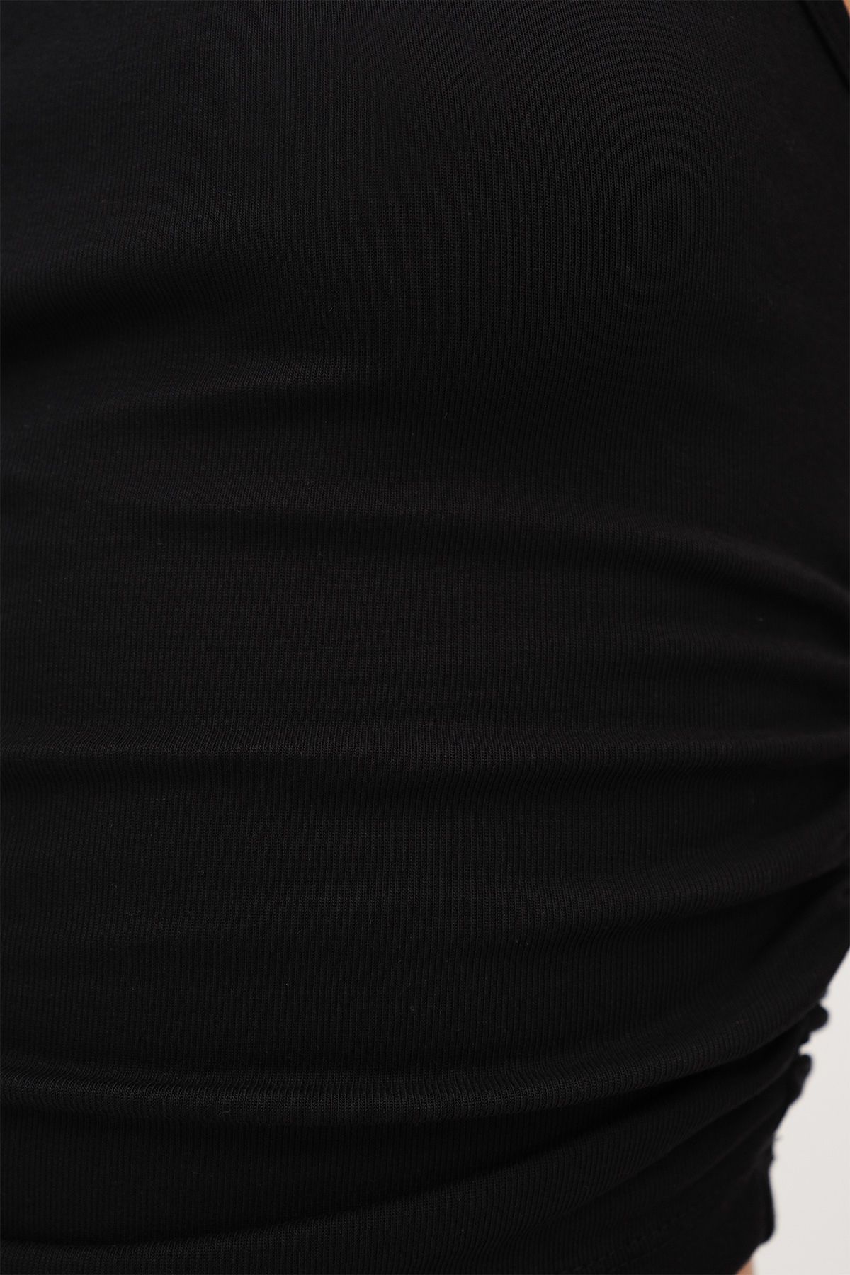 Addax-Gathered Modal Undershirt A18083 3