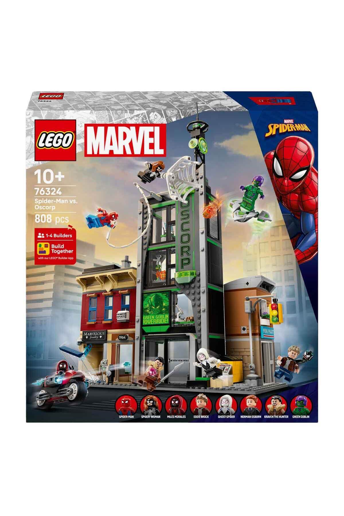 ǀ مرد عنکبوتی در برابر اسکورپ ۷۶۳۲۴ - اسباب‌بازی خلاقانه برای کودکان ۱۰ سال و بالاتر