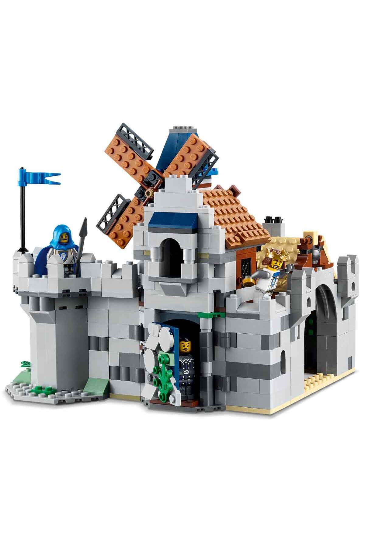 مجموعه خلاقانه ۳ در ۱ قلعه شوالیه قرون وسطی ۳۱۱۶۸ – برای کودکان ۹ سال به بالا
