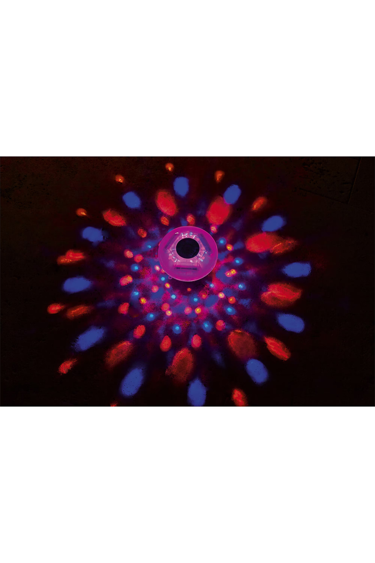 SERSIMO-Bestway FloatBright LED floating pool light, 4 colors, 7 modes, operates on 3 AA batteries 13