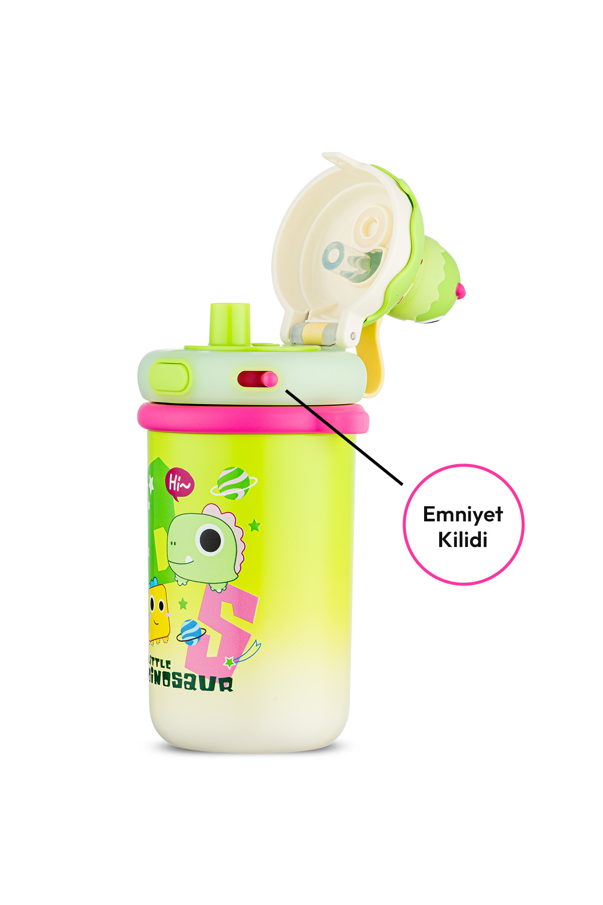 Emsan Baby Dinosaur Termos Yeşil 450 ml fotoğrafı 7 (önizleme)