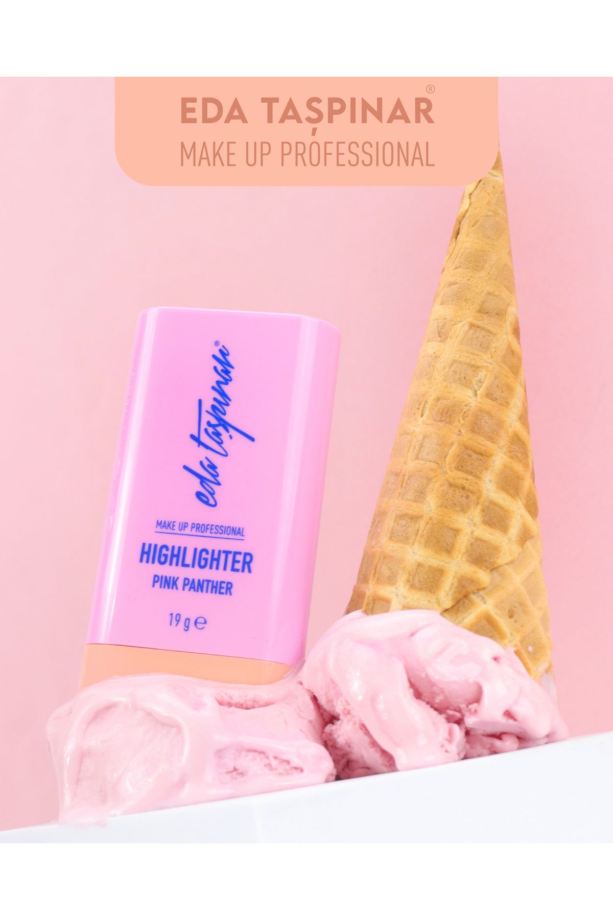 Eda Taşpınar-Cream Stick Highlighter Pink Panther (Egy0072) 4
