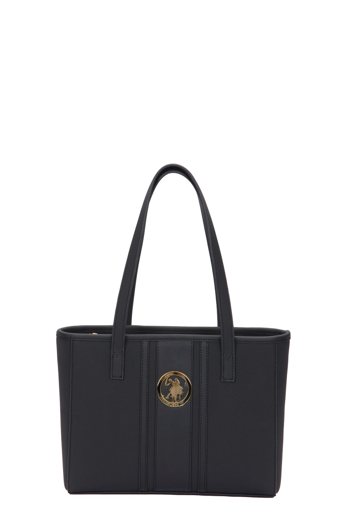 U.S. Polo Assn. Black-Black Women's Shoulder Bag Us8029