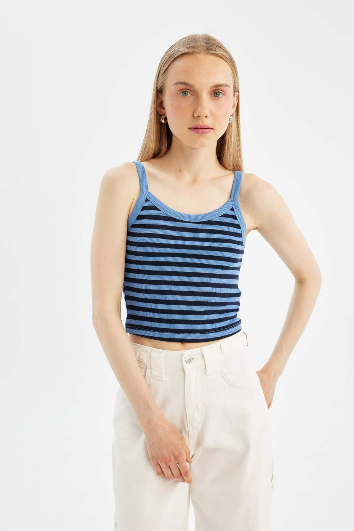 DeFacto-Geripptes Camisole Athlete - D4248AX24HS 3