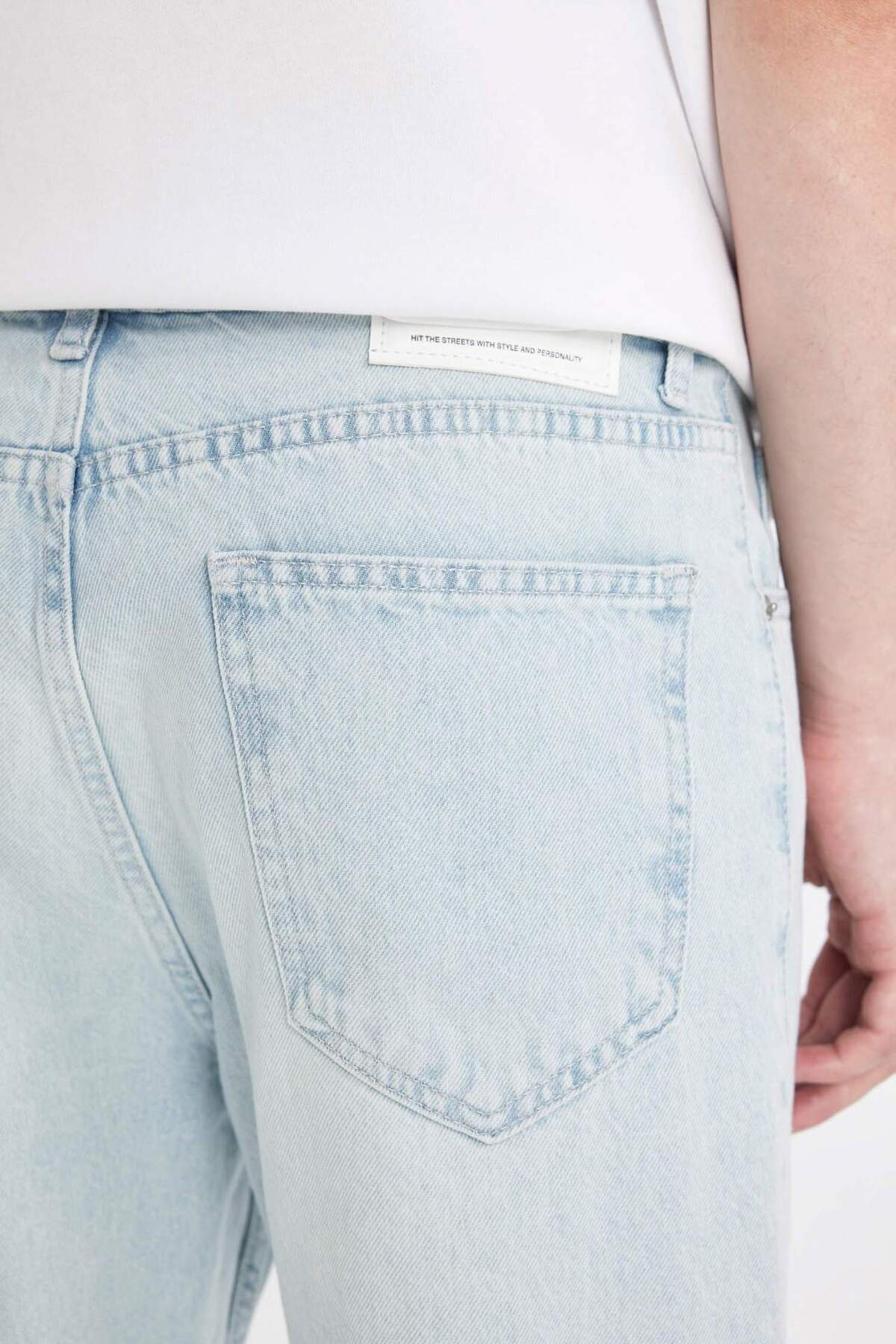 DeFacto-90's Slim Fit džíny s vysokým pasem a úzkými nohavicemi D1820AX24SM 6