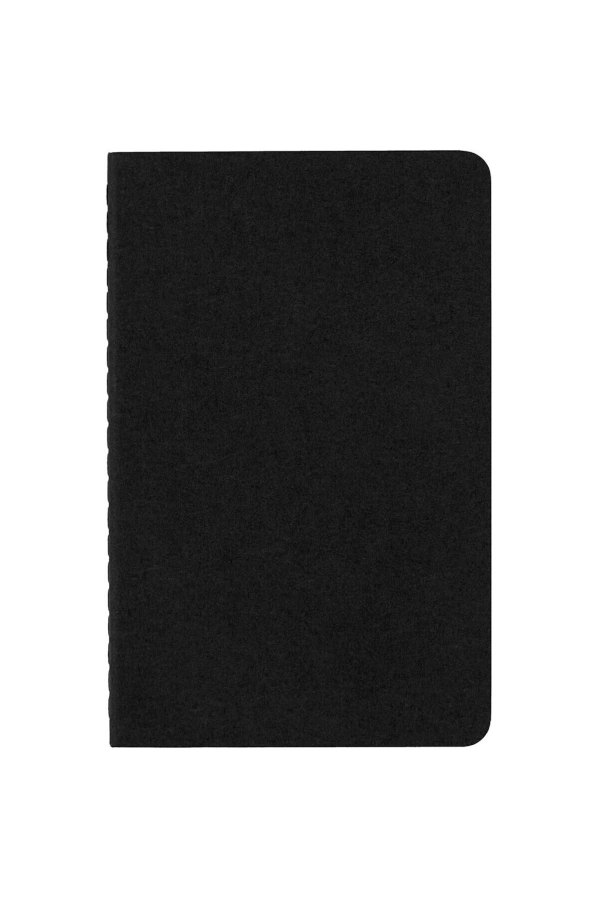 Moleskine-Striped Cahier Notepad Set of 3 Pocket Size Black 2