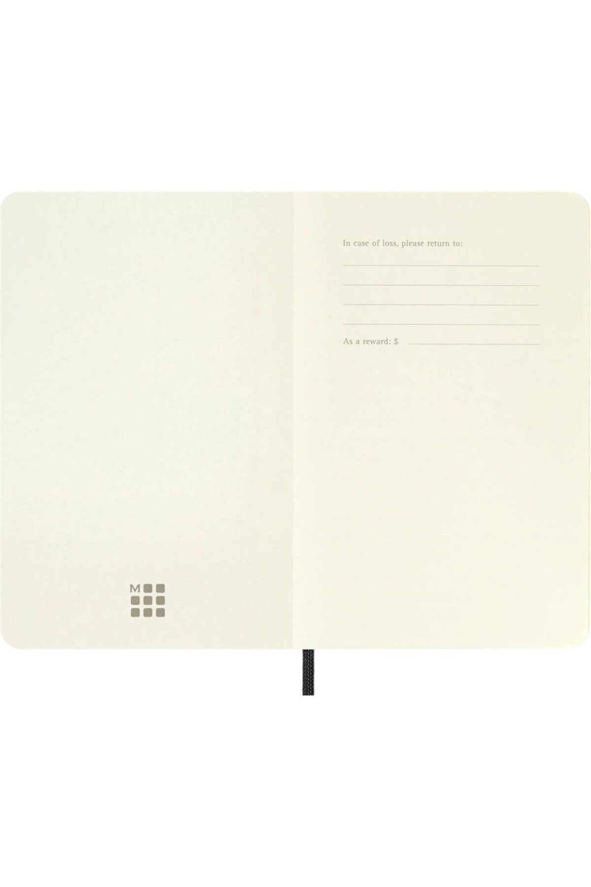 Moleskine-دفتر ملاحظات ذو غطاء مرن بحجم الجيب - دفتر ملاحظات عادي ذو غطاء ناعم باللون الأسود 3