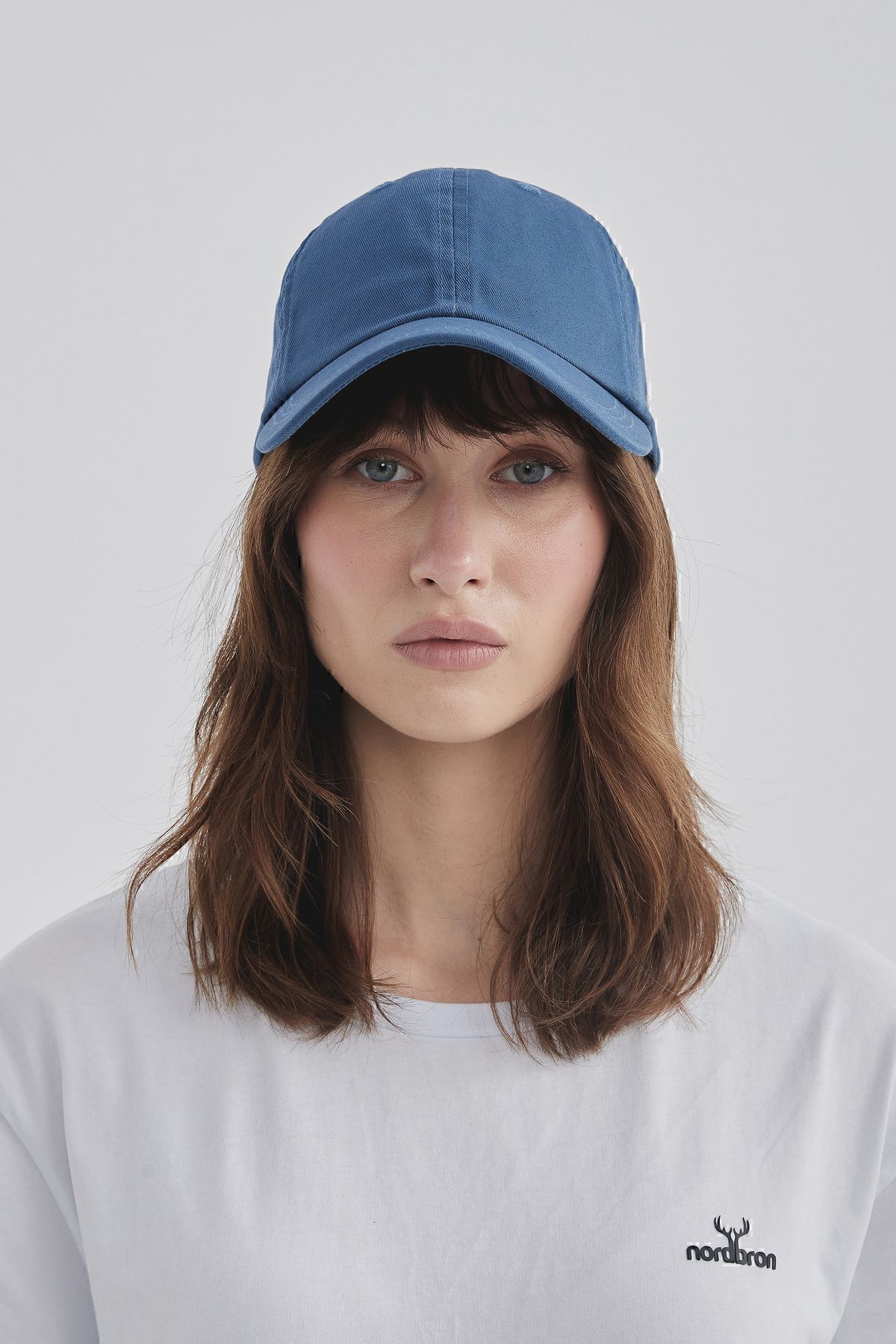 Nordbron-Unisex Star Blue 100% bumbac Model simplu Șapcă din țesătură respirabilă Pălărie cu bandă de transpirație Confortabil Hagen 4