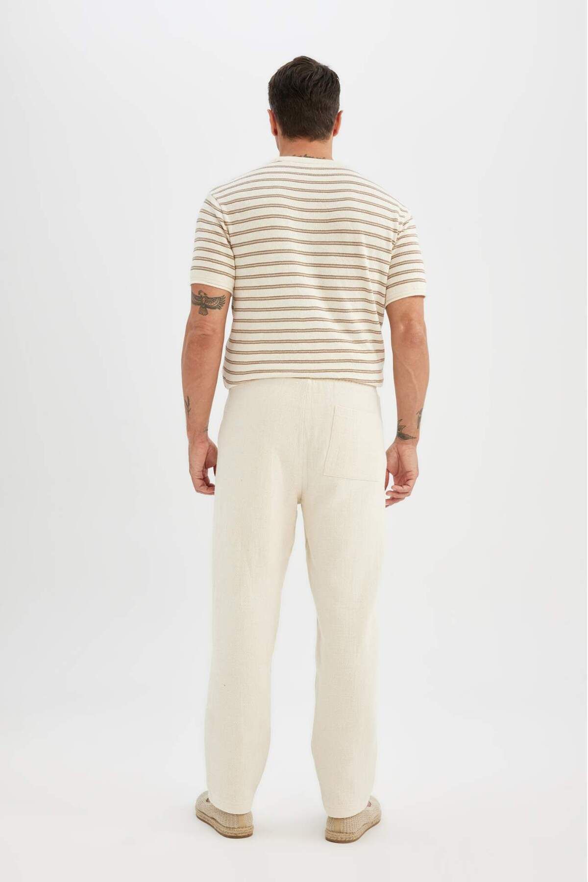 DeFacto-Hose Relax Fit Baumwolle Gerade Bein D2972ax24sm 6