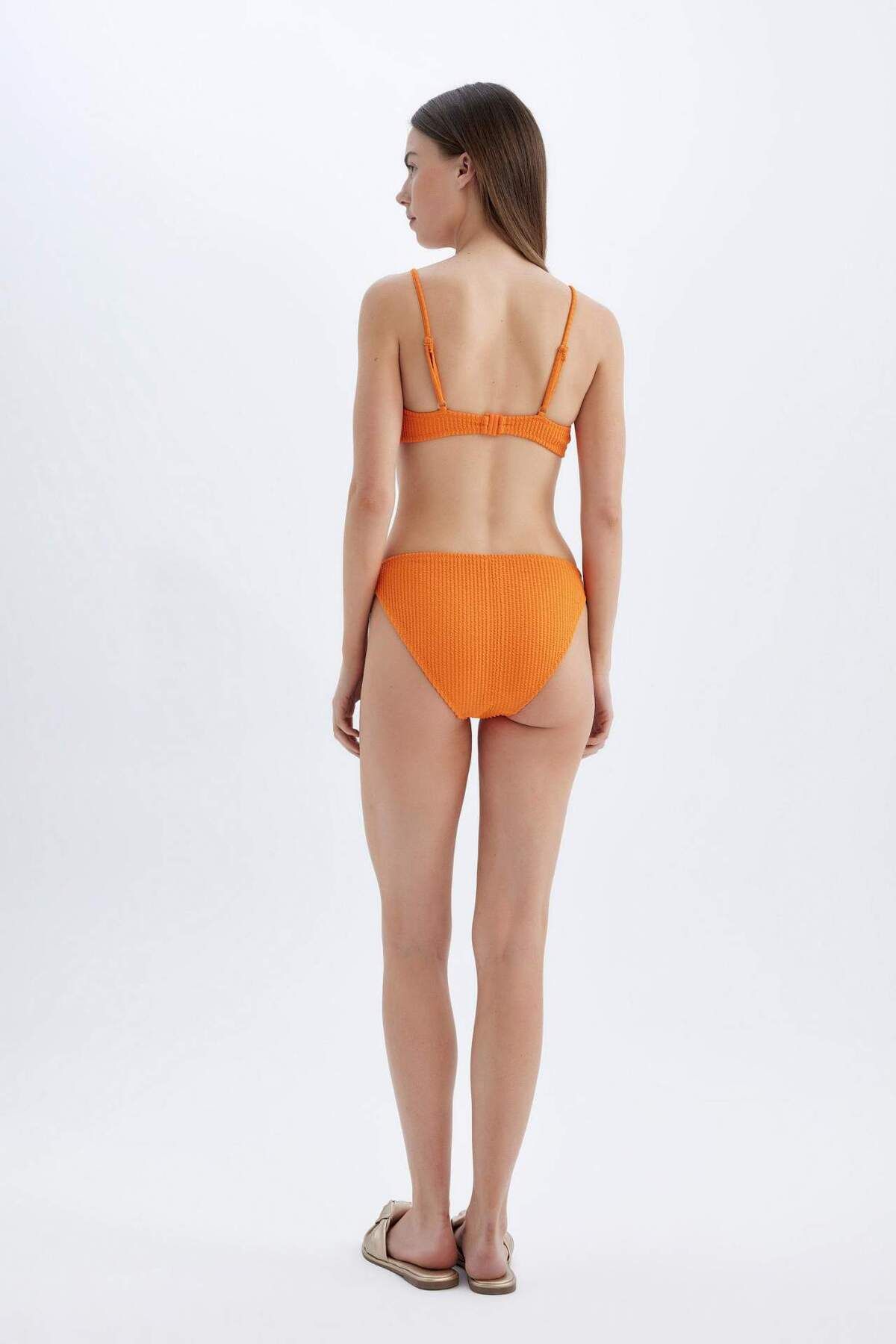 DeFacto-Regular Fit Bikini Bottom-Fall in Love B7208Ax24Sm 6