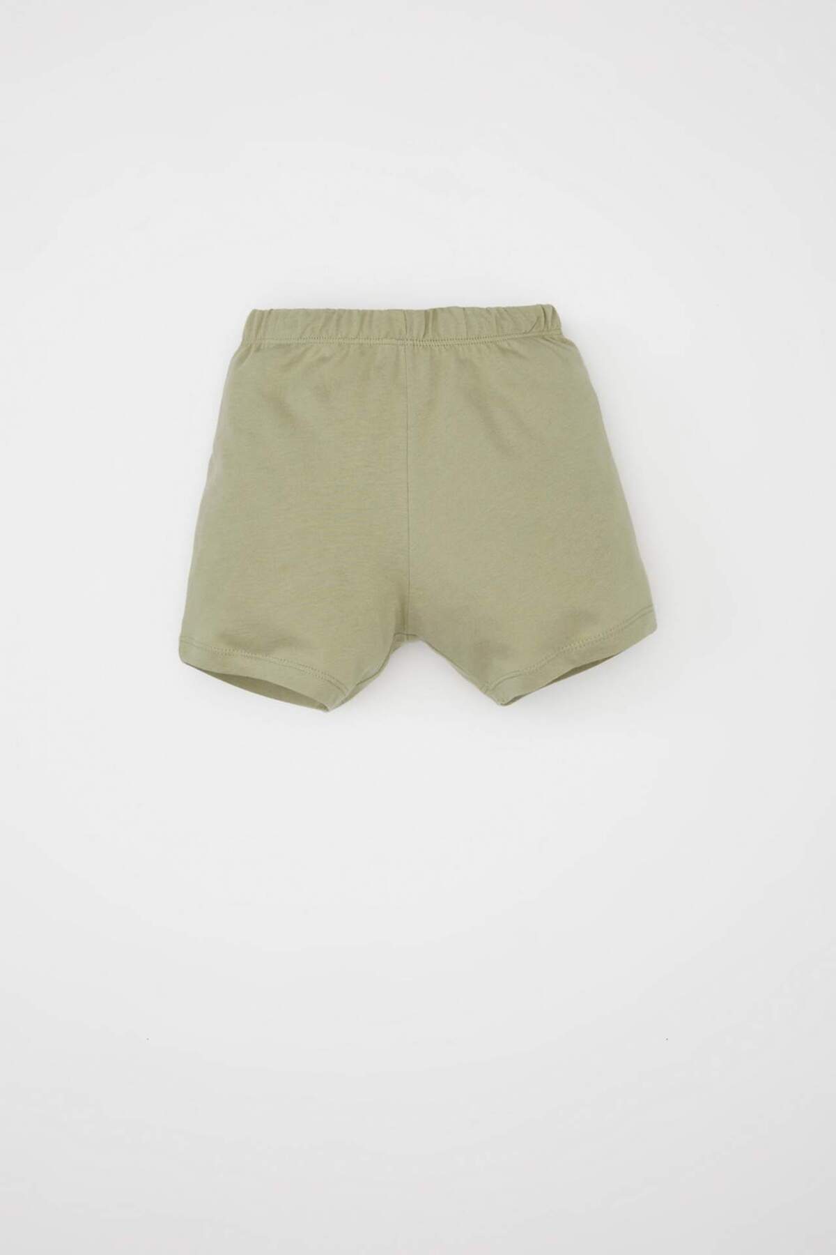 Defacto Erkek Bebek 2li Takım Bisiklet Yaka Baskılı Kısa Kollu Tişört Şort C6093A524SM fotoğrafı 2 (önizleme)