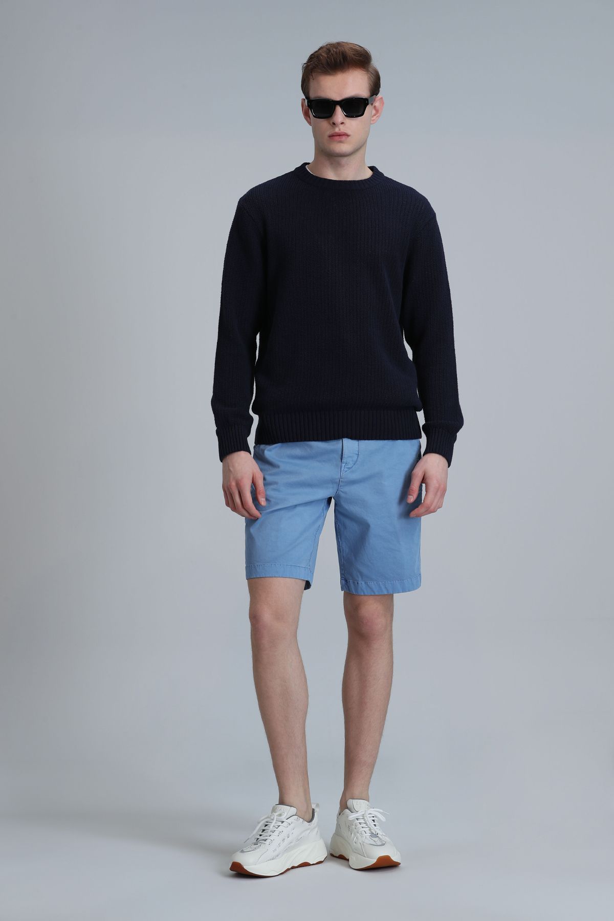 Lufian-Ανδρικό σορτς Chino Slim Fit Zegler 4