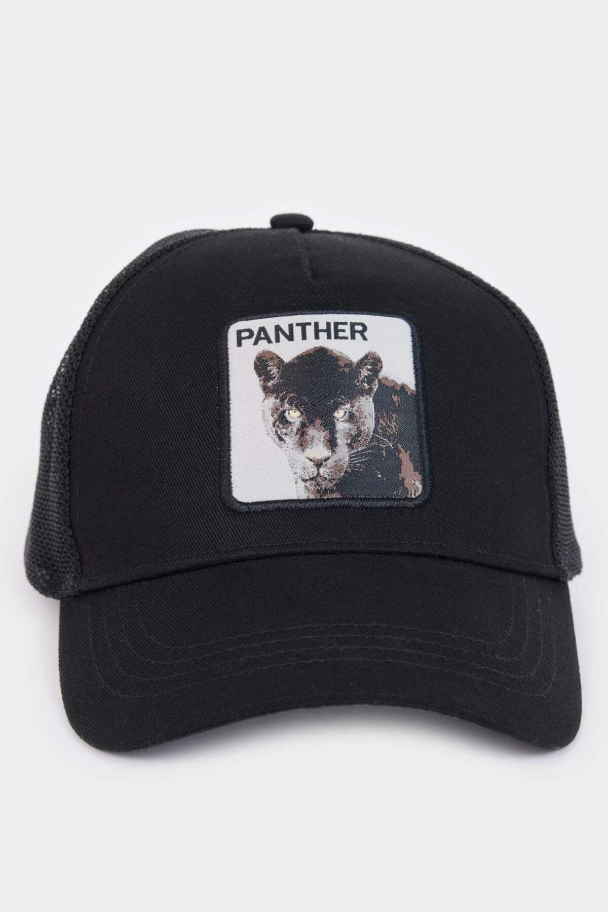DeFacto-Men's Label Printed Woven Baseball Basketball Cap B7998AX24SM 5