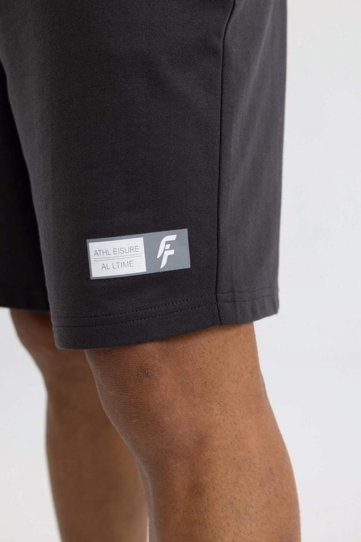 DeFacto-Short Leg Fit Slim Fit Sweatshirt Stoff - Shorts A1625ax24sm 8