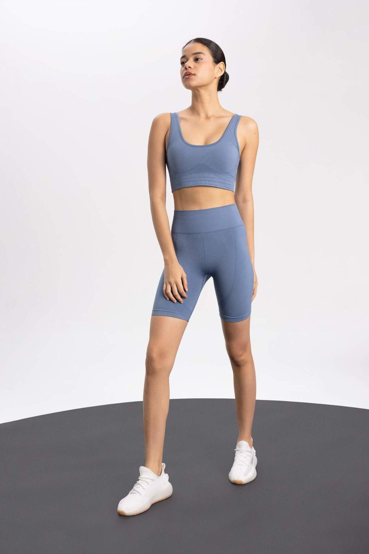 DeFacto-DeFactoFit Biker Taille Saran Seamless Sportler Biker B4569AX24SP 1