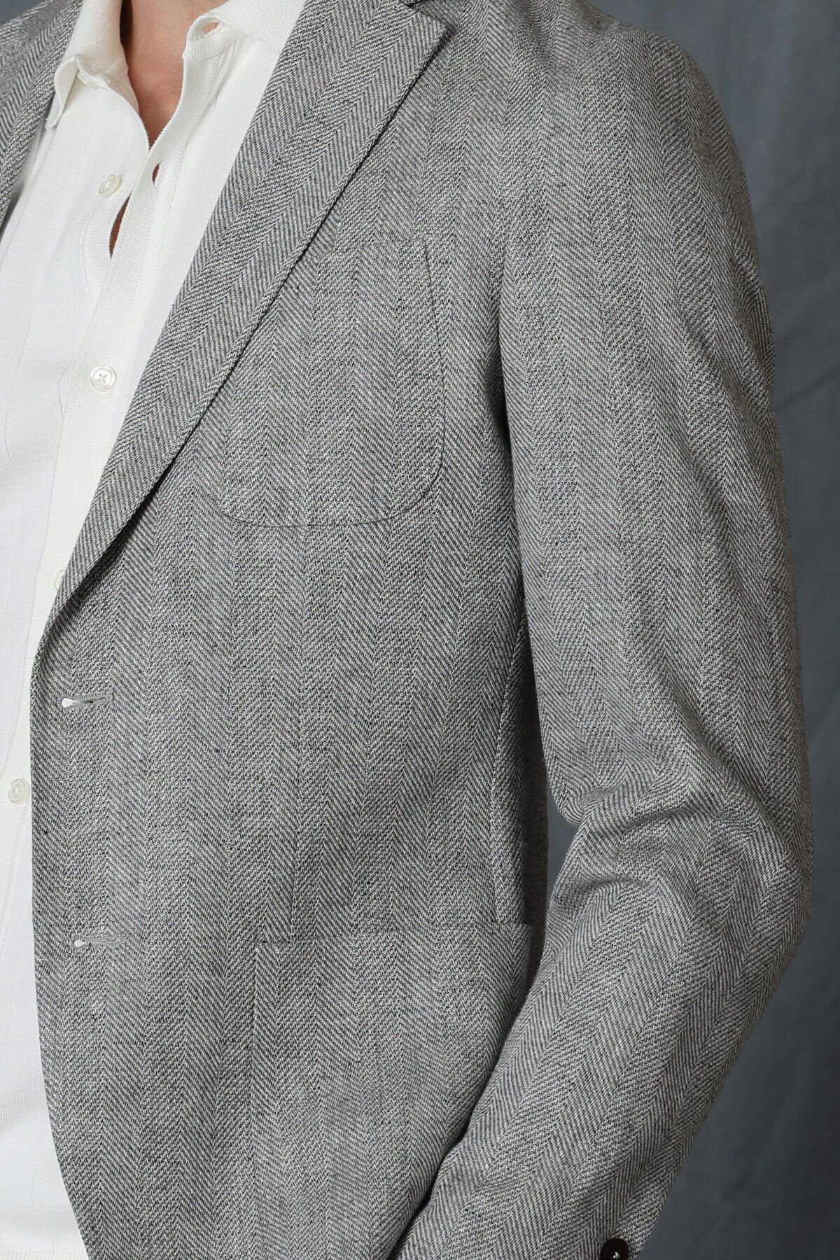 Lufian-Спортно мъжко яке Philip Sports Slim Fit Grey 3