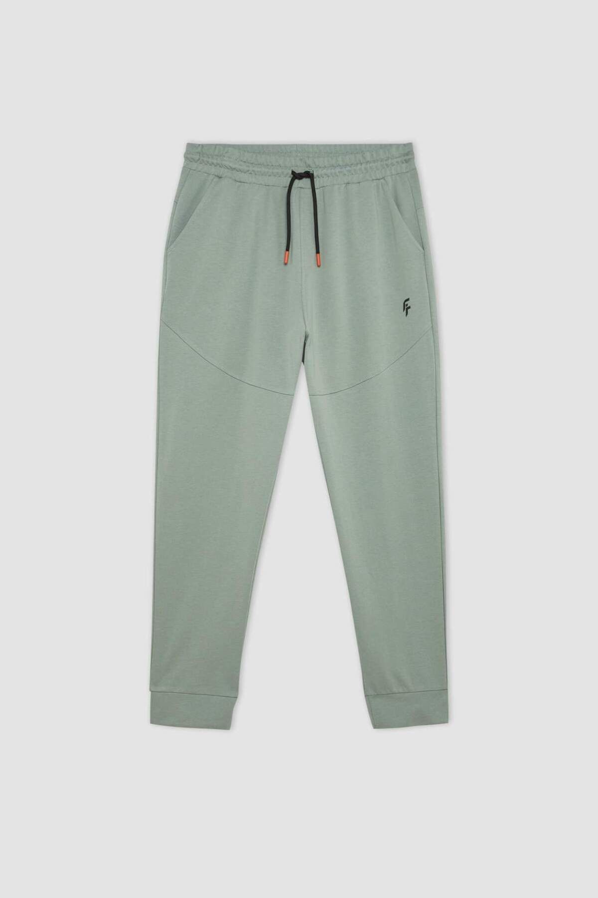 DeFacto-Defactofit Jogger Sweatpants Standard Fit Double Pocket Standard Leg B5141Ax24Sp 8