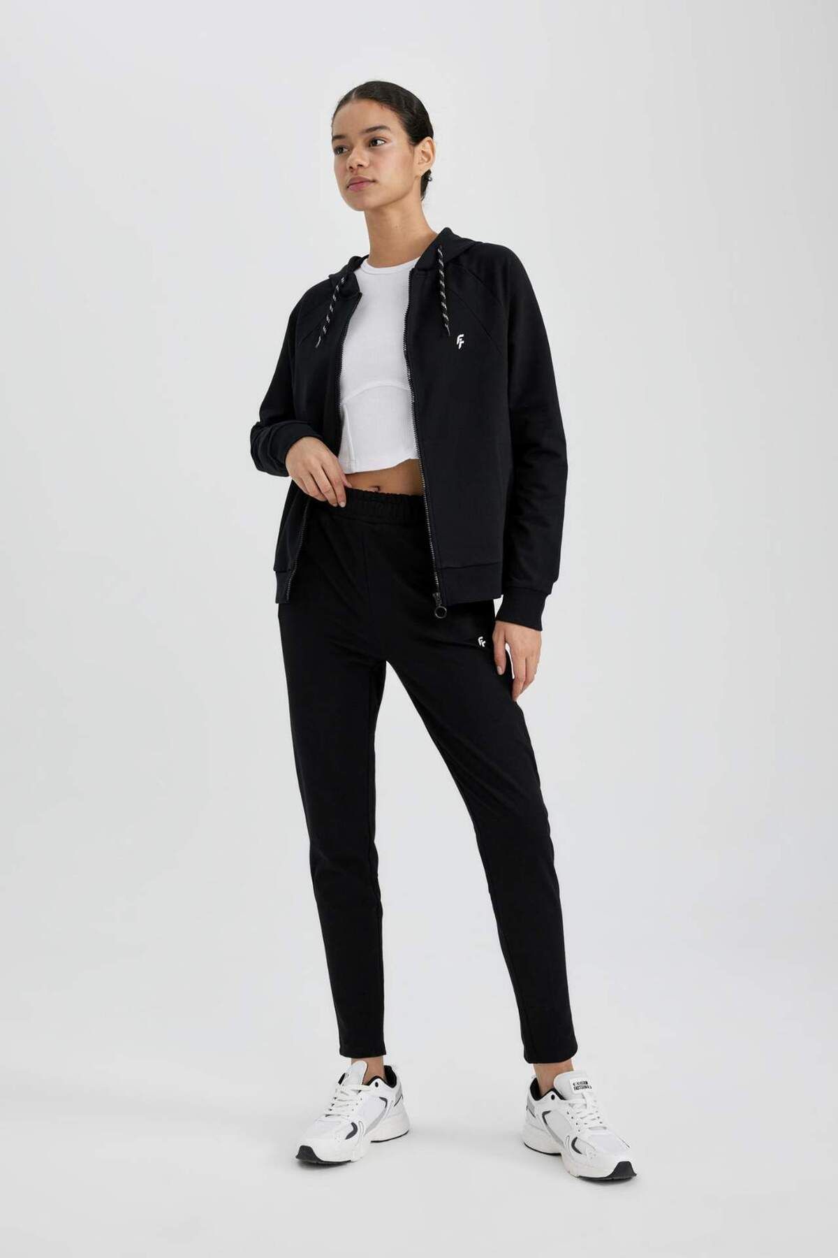 DeFacto-DeFactoFit Jogger Sweat nadrág Slim Fit dupla zsebbel A6659AX24SP 3