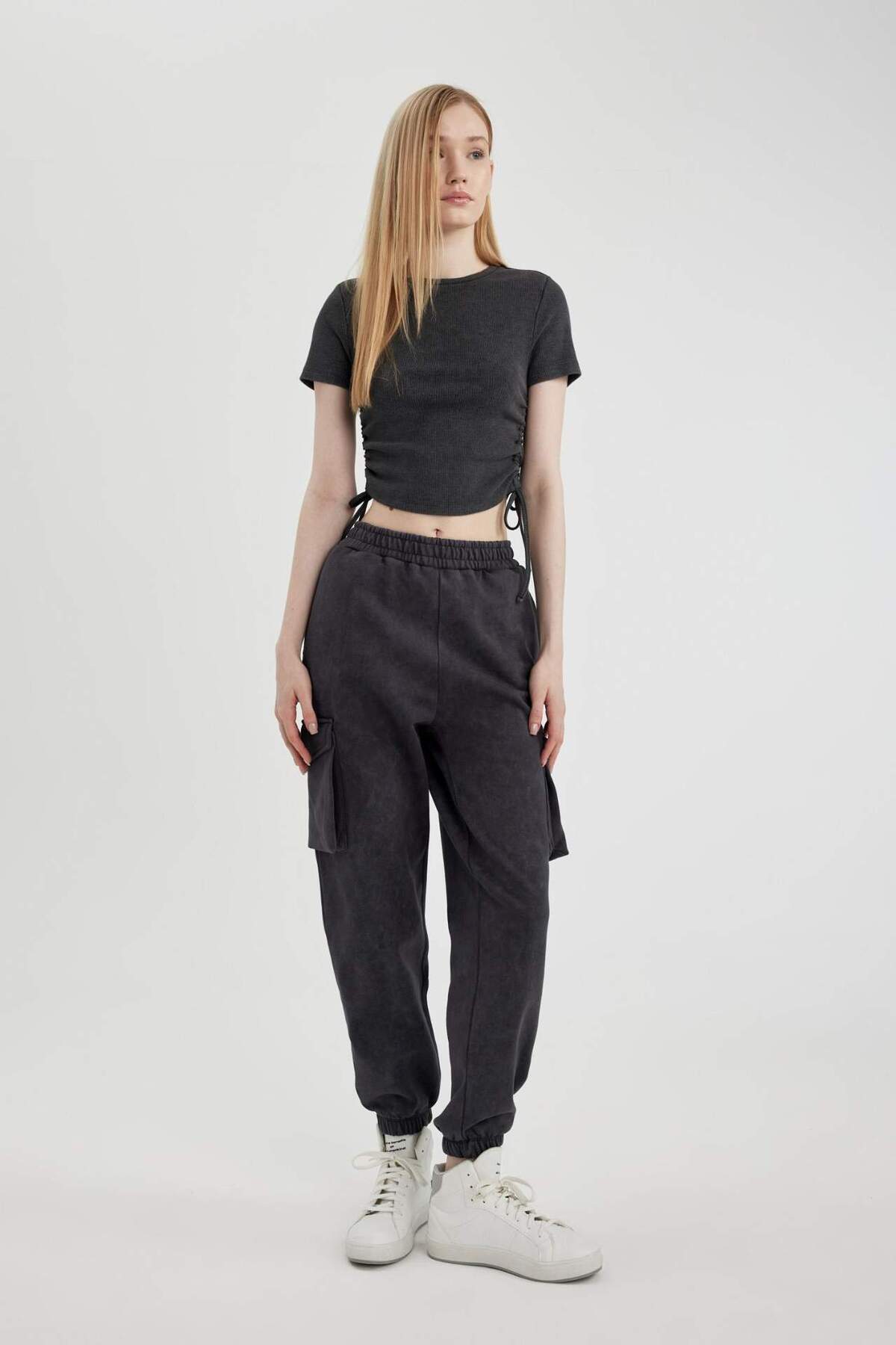 DeFacto-Coool Jogger Thick Fabric Trousers 3