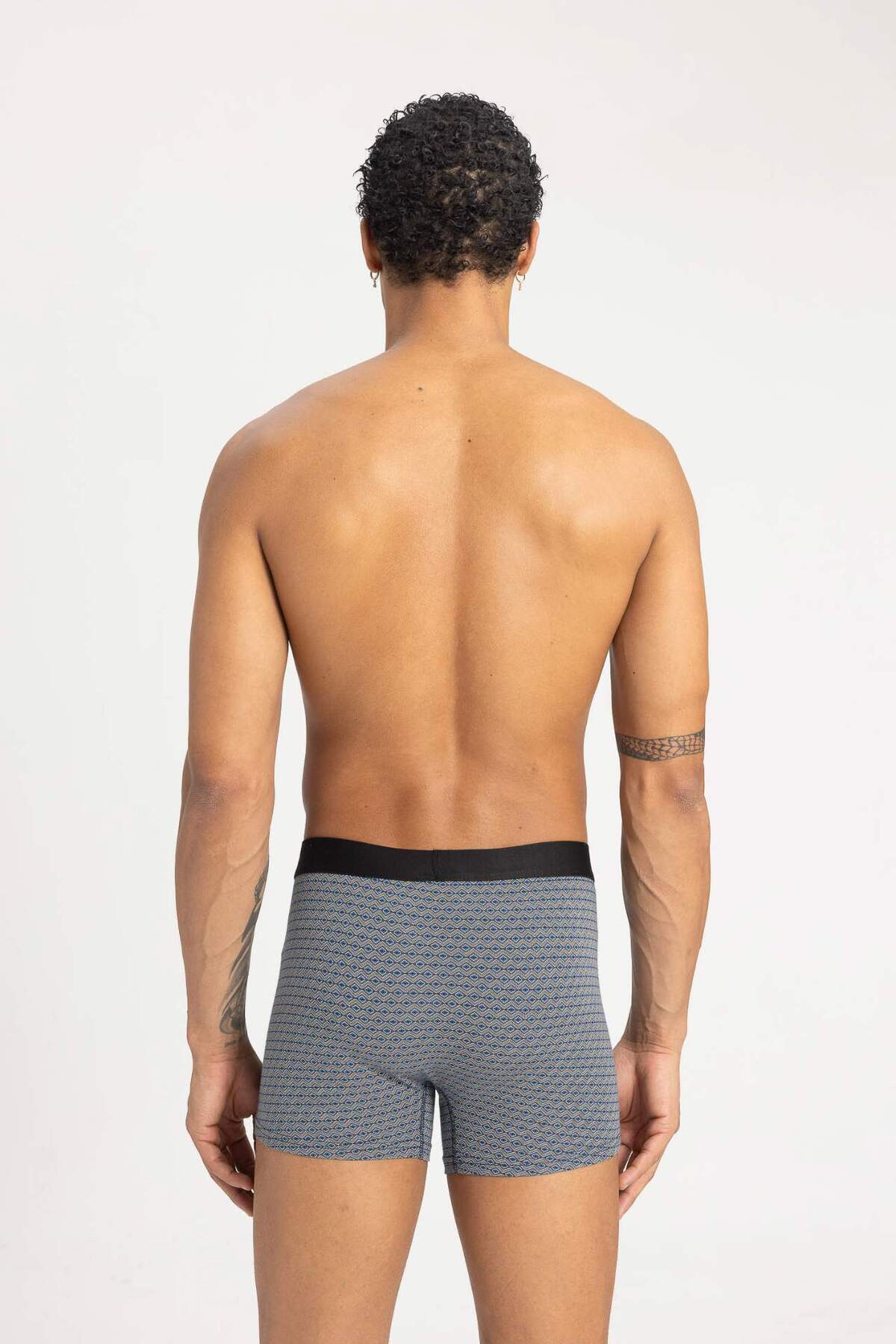 DeFacto-Regular Fit 3 τεμαχίων Boxer B7791AX24SM 4