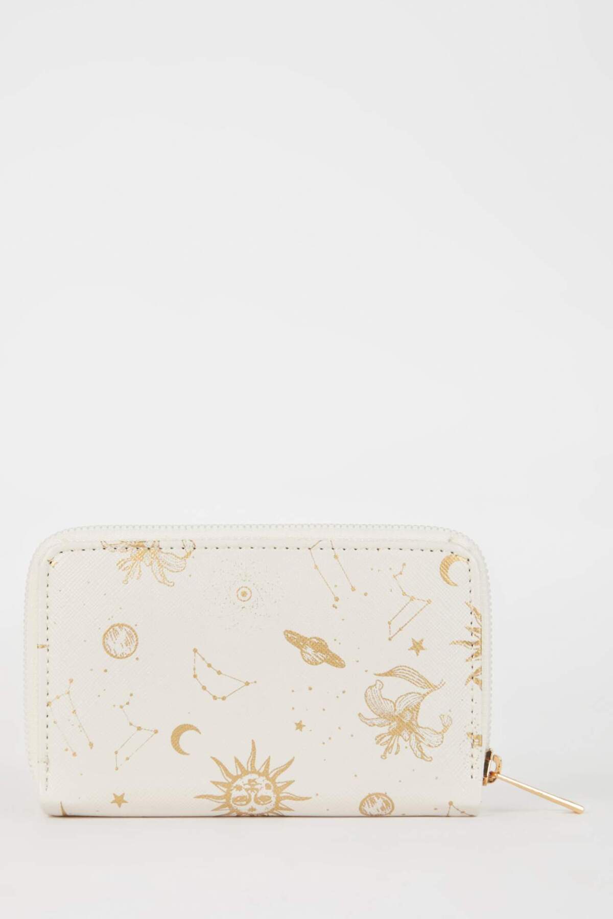DeFacto-Bedruckte Münztasche aus Kunstleder für Damen B3775axns 5