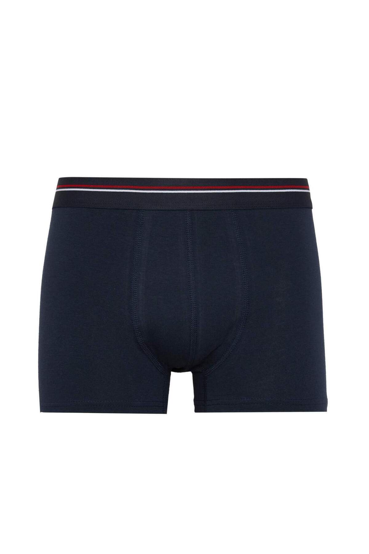 DeFacto-Regular Fit 3-Pack Boxer B0564Ax23Au 4