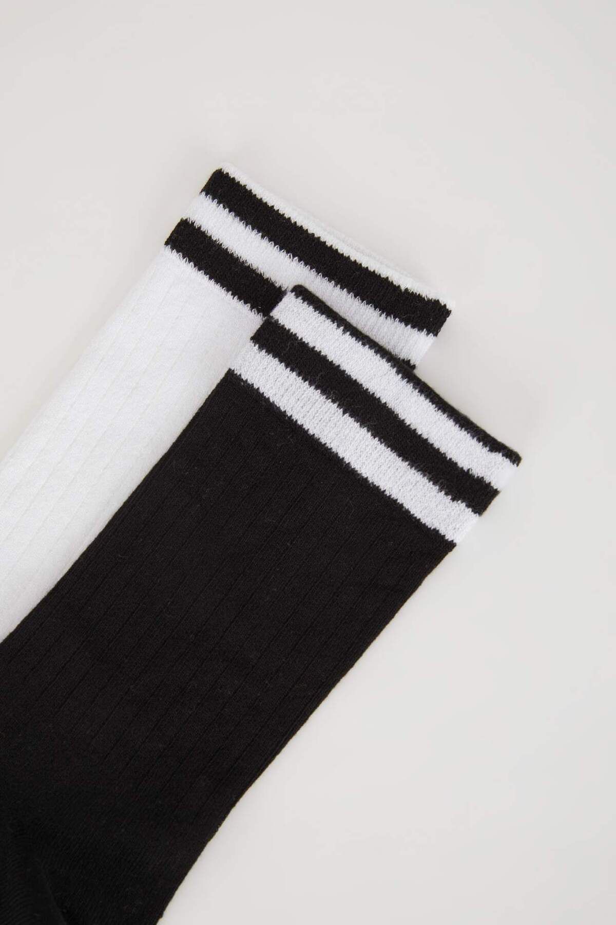 DeFacto-Herren 2er-Pack Bambussocken A6066AXNS 4