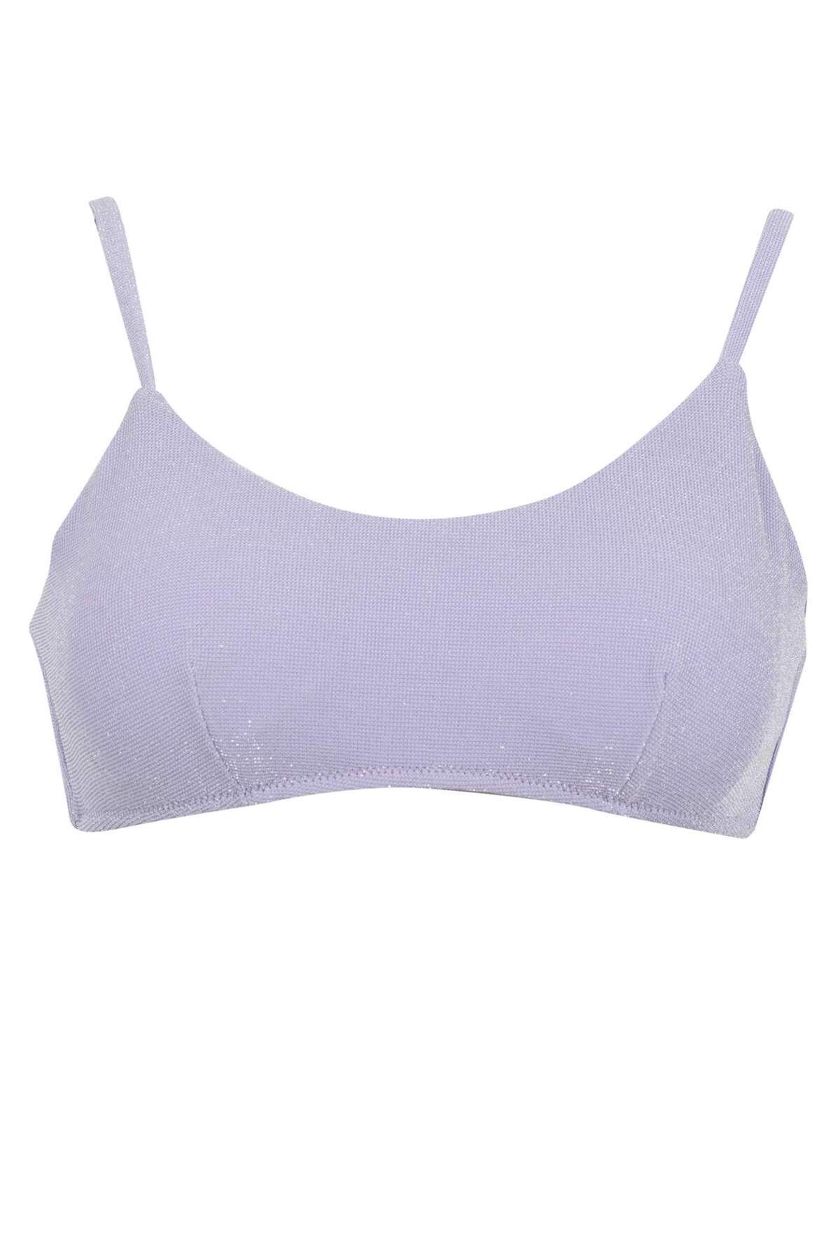 DeFacto-Fall in Love Regular Fit Glitter υφασμάτινο μπικίνι B0382AX23HS 6