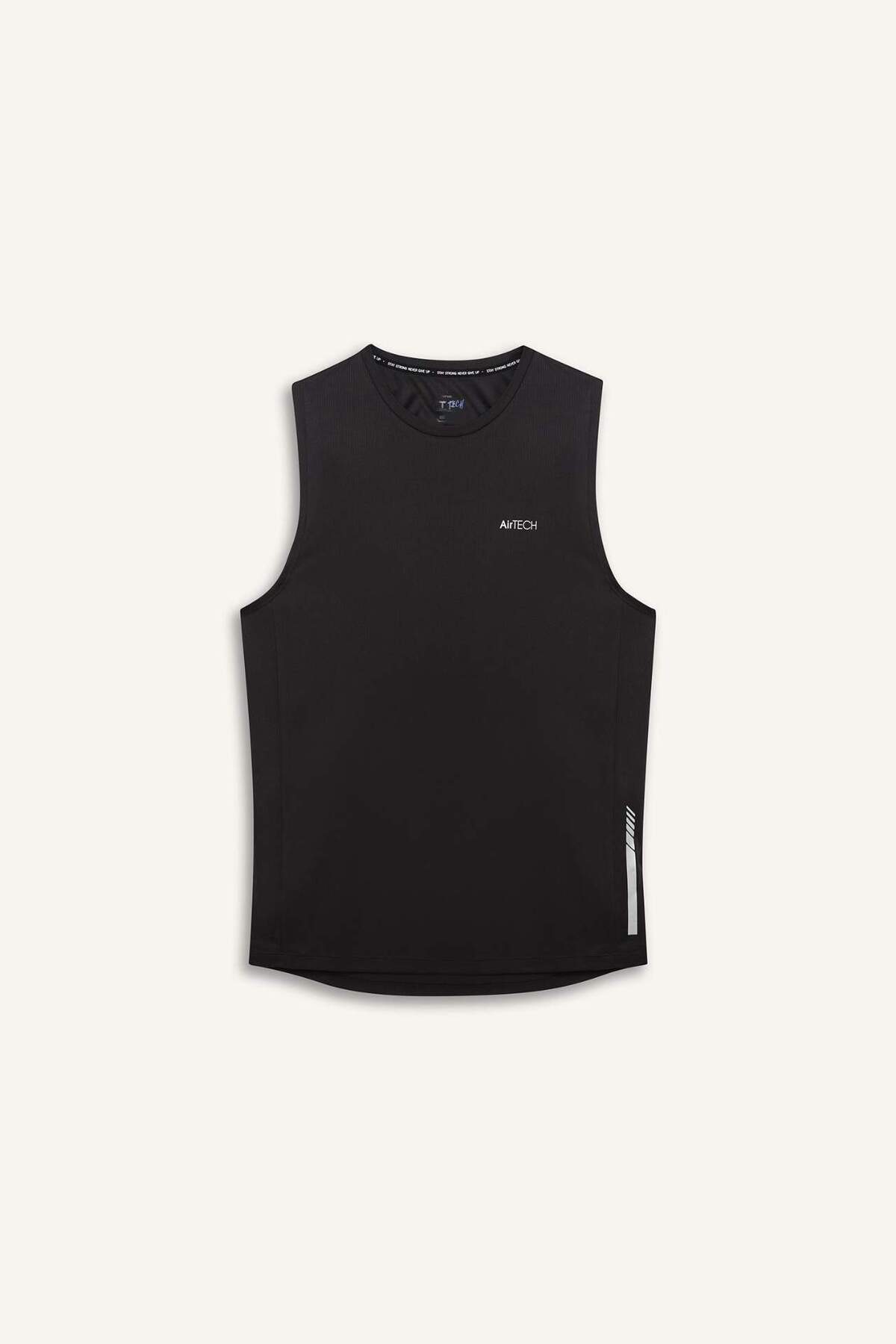 DeFacto-Slim Fit Printed Crew Neck Saran Heist A1736Ax23Sm 8