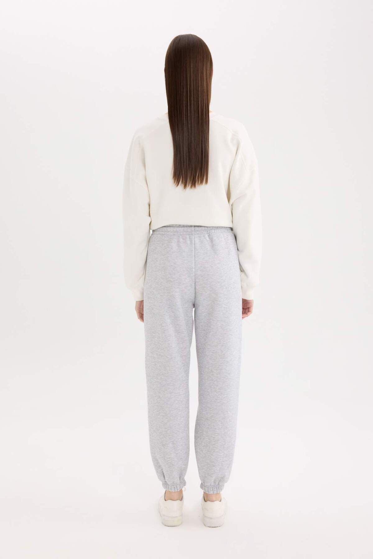 DeFacto-Jogger Standard Fit Flexible Band Leg Thick Fabric Long Length Sweatpants S7370Az22Wn 6