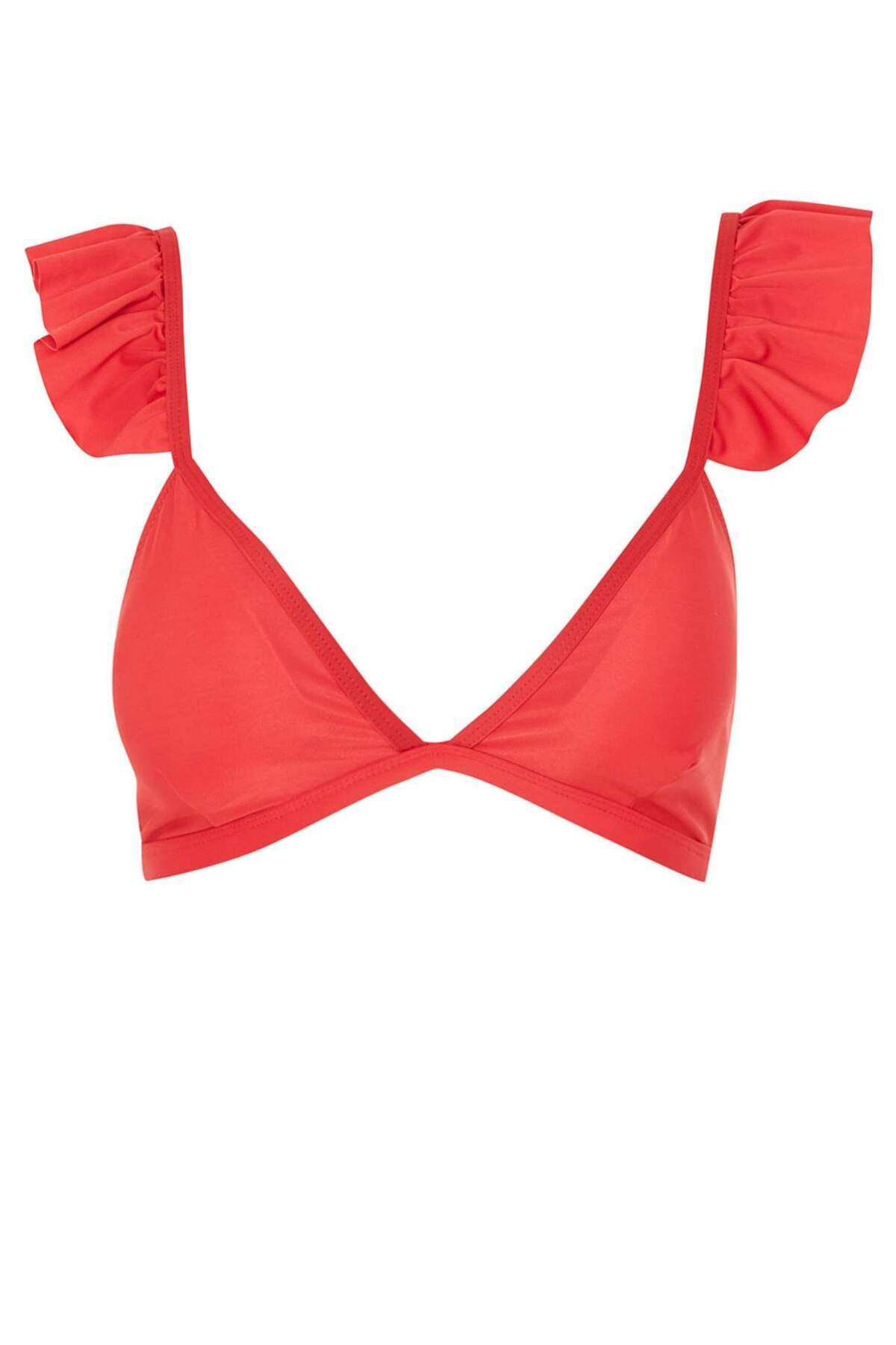 DeFacto-Fall in Love Regular Fit Bikini Top W9401Az22Sm 5