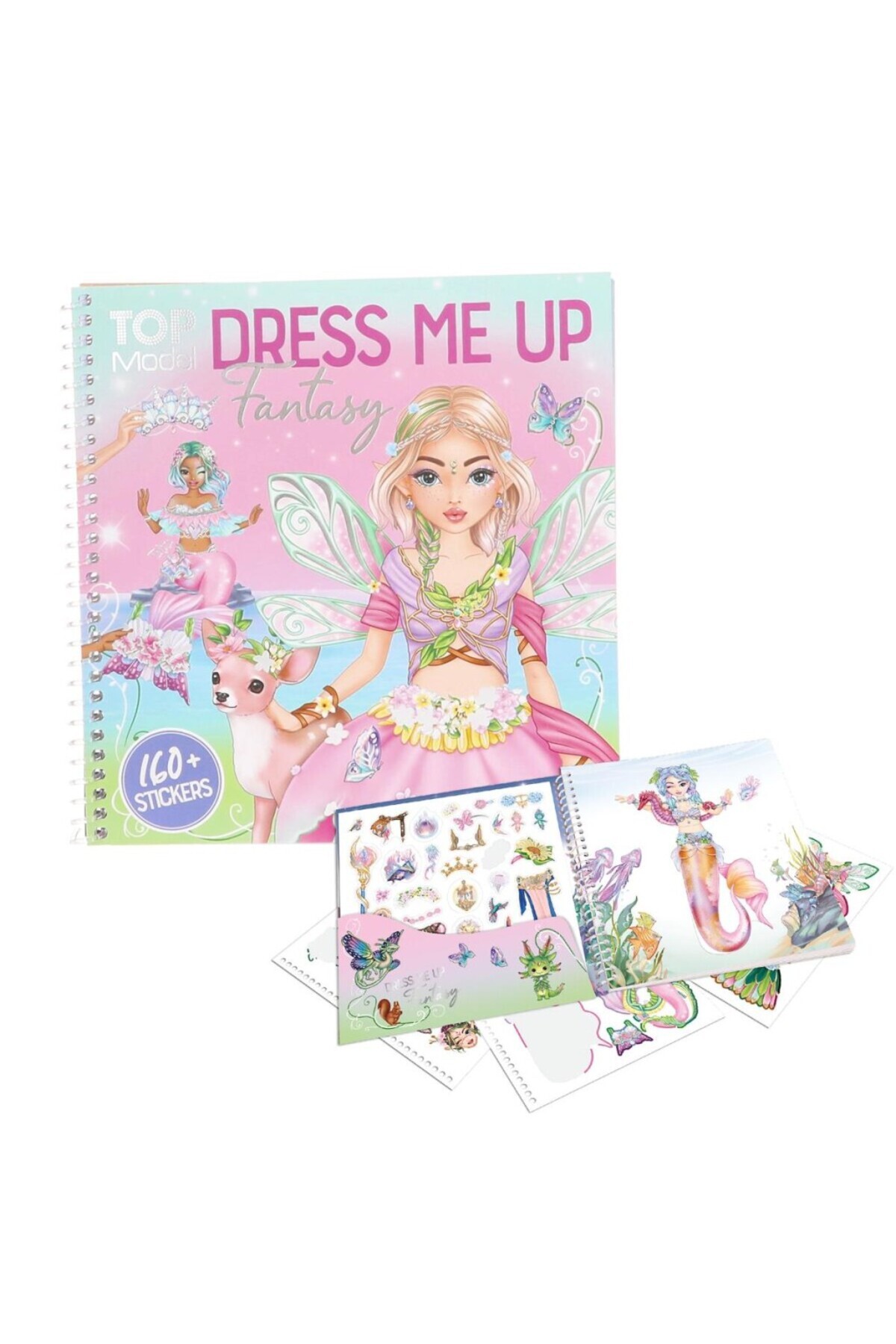 Top Model Dress Me Fantezi Çıkartma Kitabı